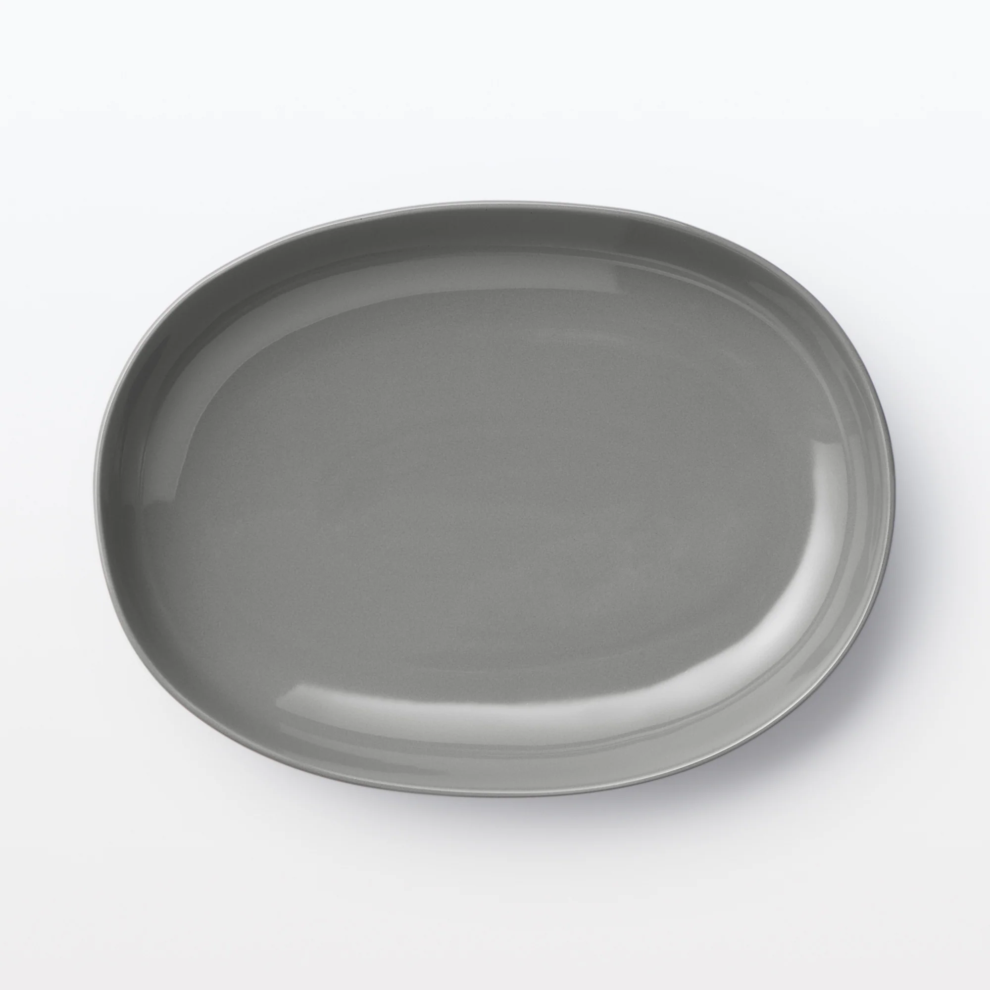 Everyday Tableware Oval Bowl - Grey - Image 3