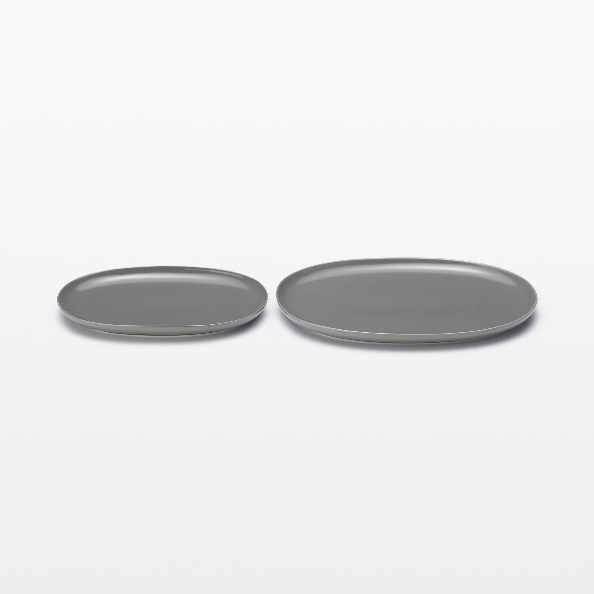 Everyday Tableware Oval Plate Small - Grey - Image 7