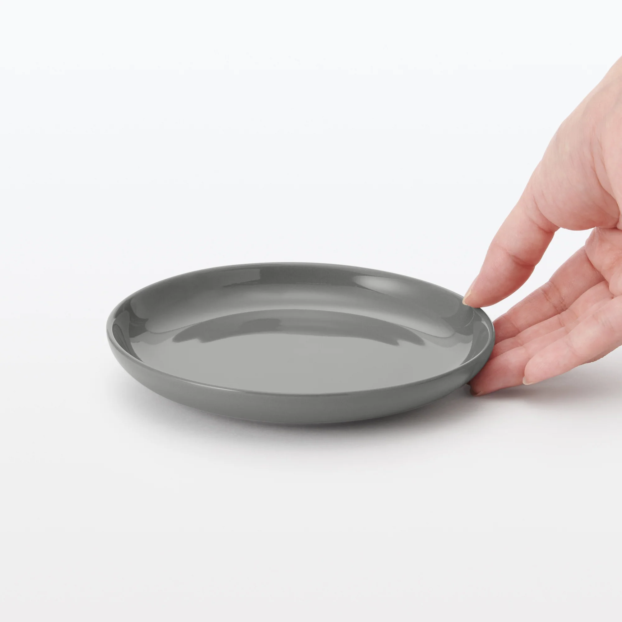 Everyday Tableware Bread Plate - Grey - Image 6