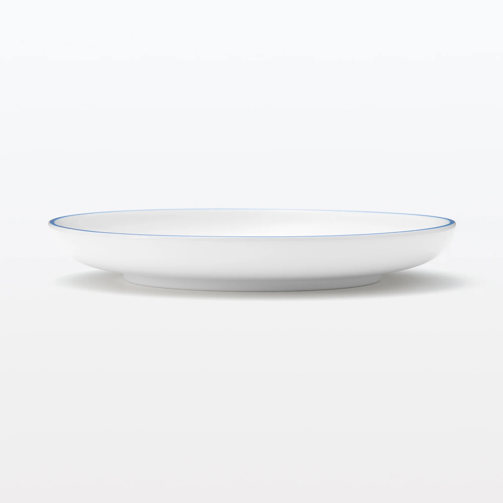 Everyday Tableware Tea Saucer - Blue Stripe - Image 3