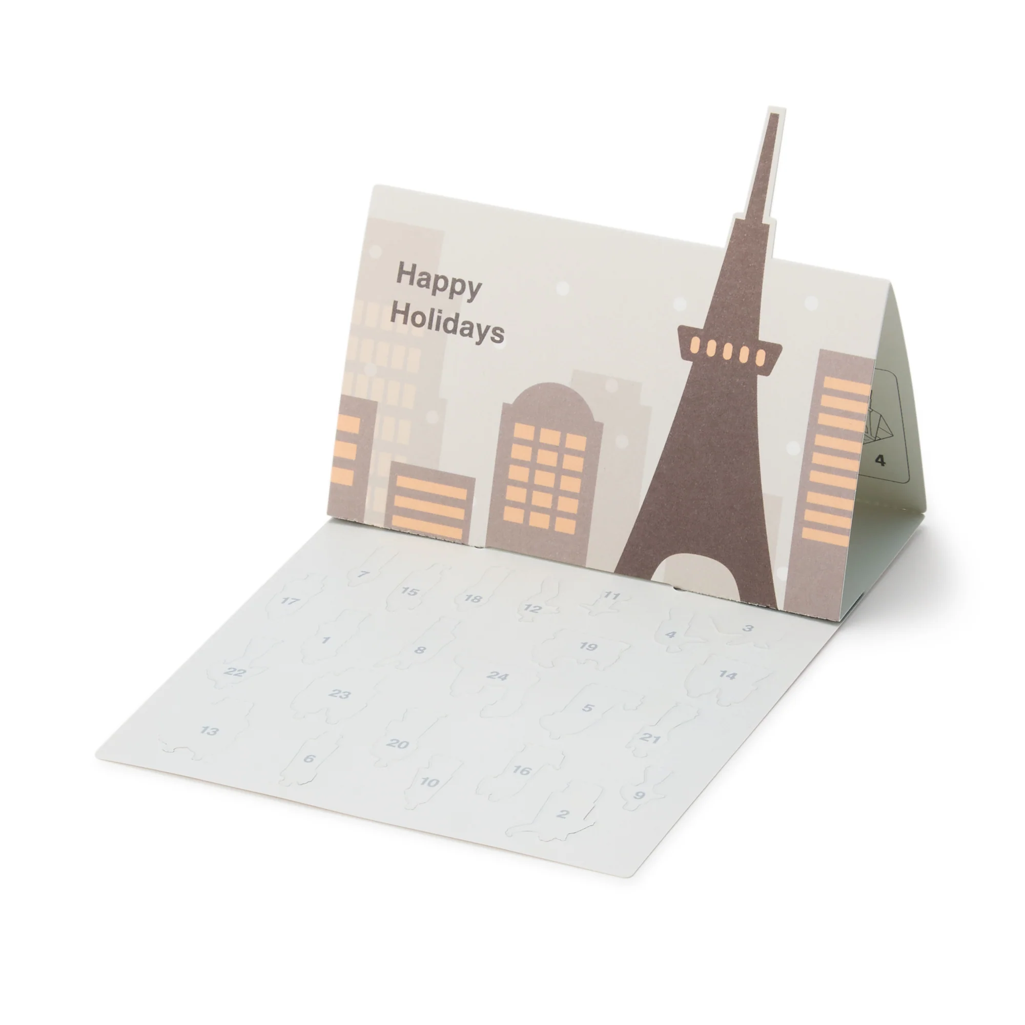 Flip-and-Enjoy Countdown Card - City - Image 2
