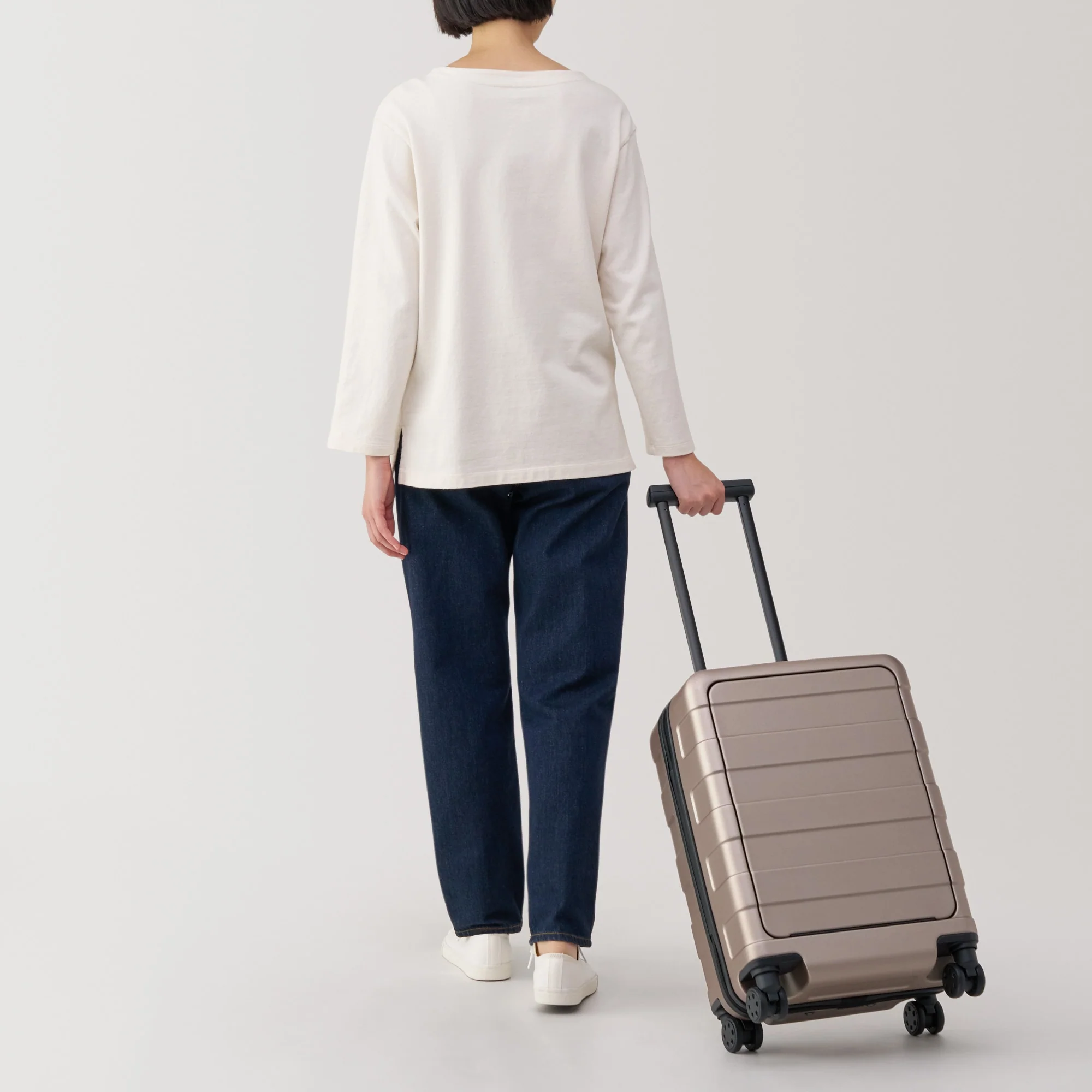 Front Open Hard Suitcase 32L | Carry-On - Image 19