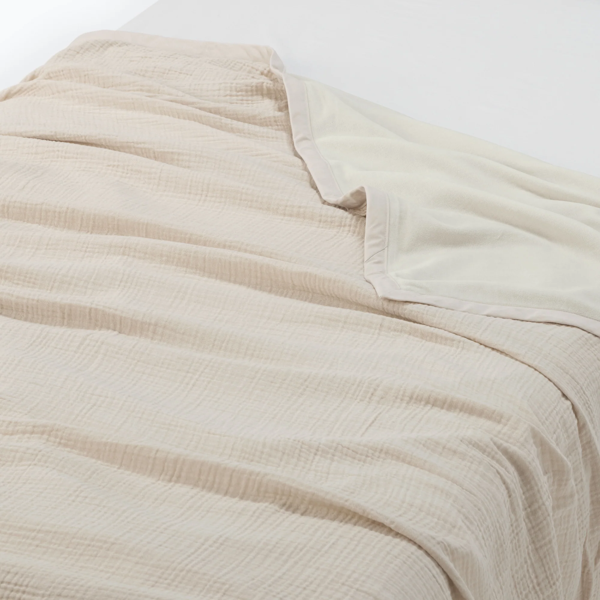 Velour Gauze Reversible Blanket - Single - Image 2