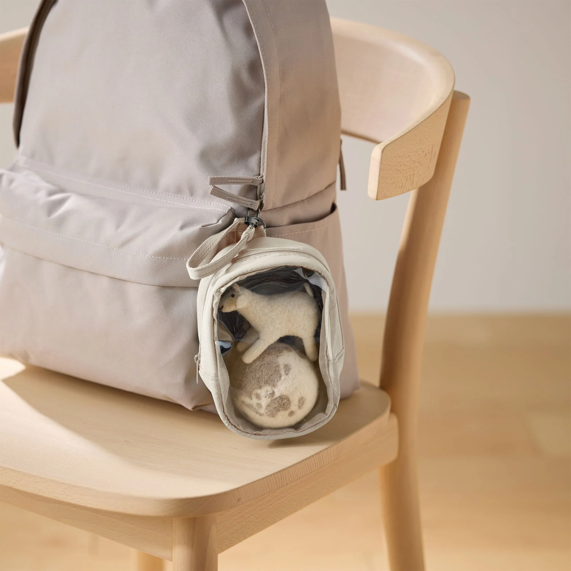 Hanging Display Pouch - Ivory - Image 2