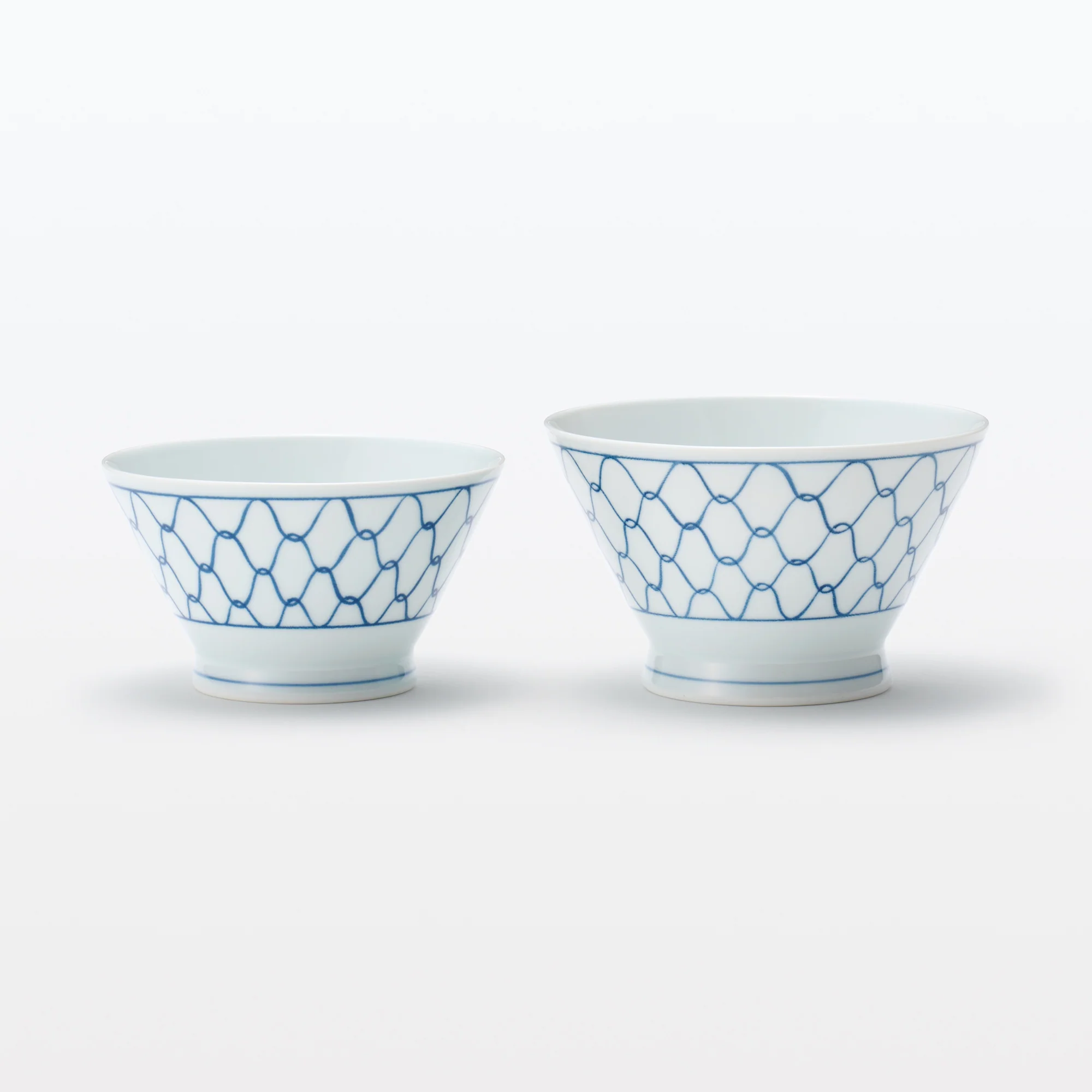 Hasami Ware Rice Bowl - Mesh Pattern - Small - Image 7