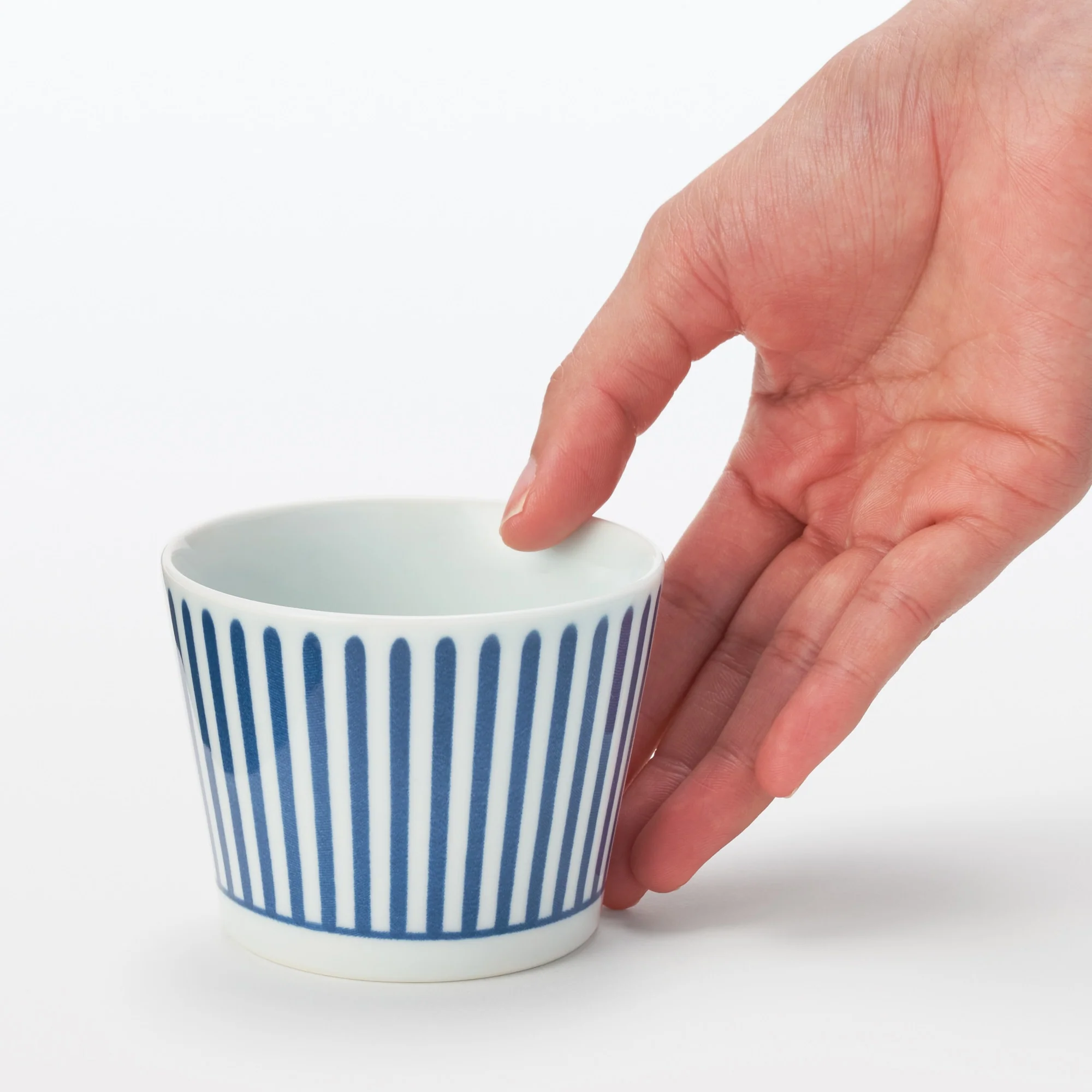 Hasami Ware Soup Cup - Stripes - Image 6