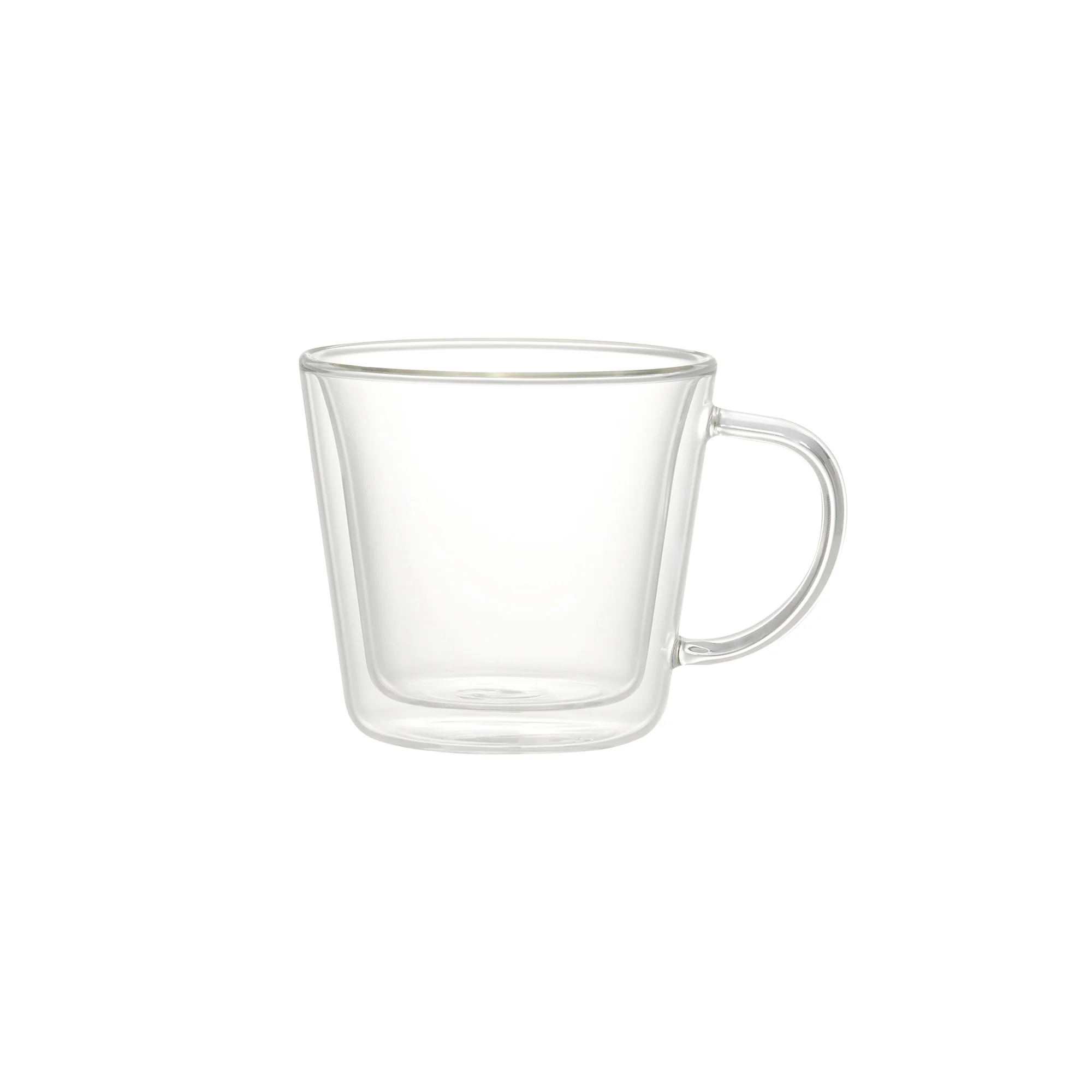 Heat Resistant Glass Double Layered Mug 260 ml