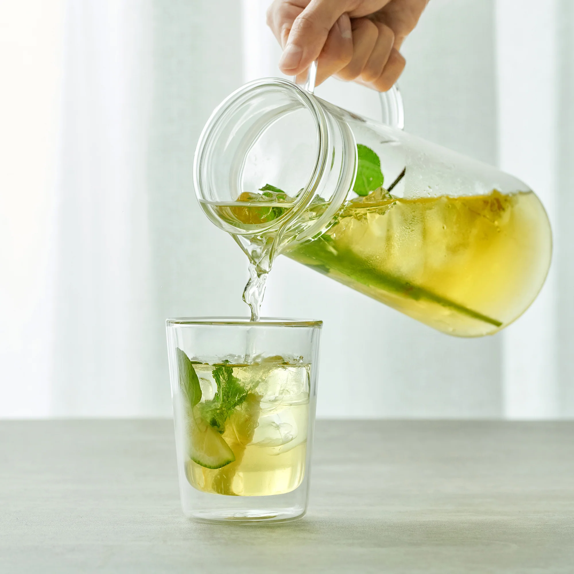 Heatproof Glass Pot 1 L - Image 2