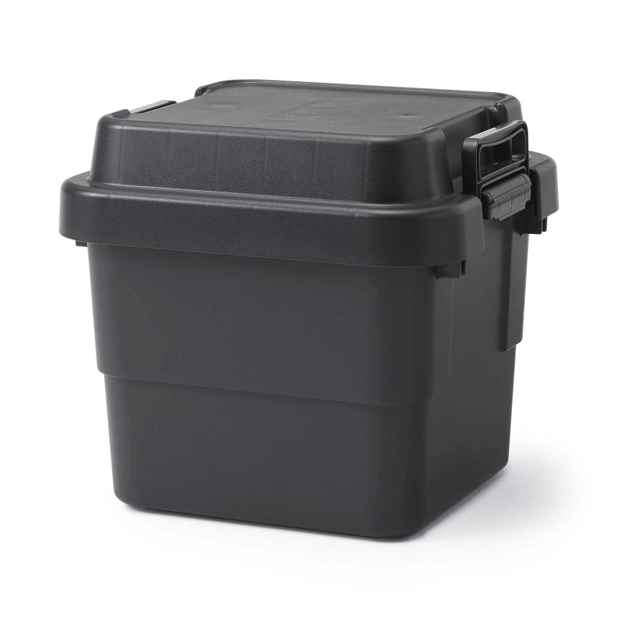 Heavy Duty Polypropylene Storage Box - Dark Grey - Small (30 L)