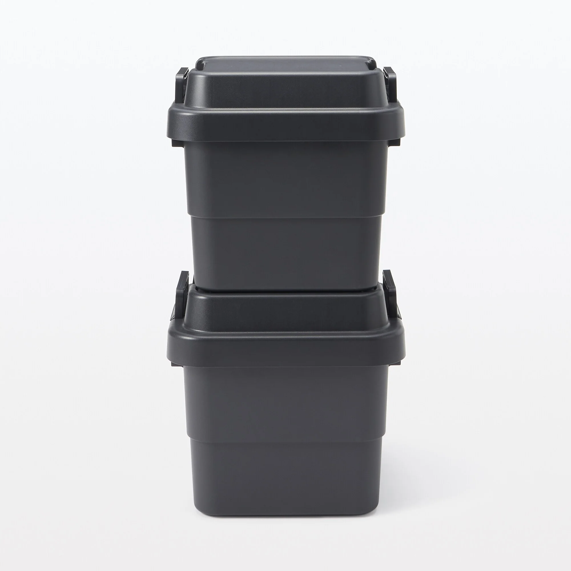 Heavy Duty Polypropylene Storage Box - Dark Grey - Small (30 L) - Image 7