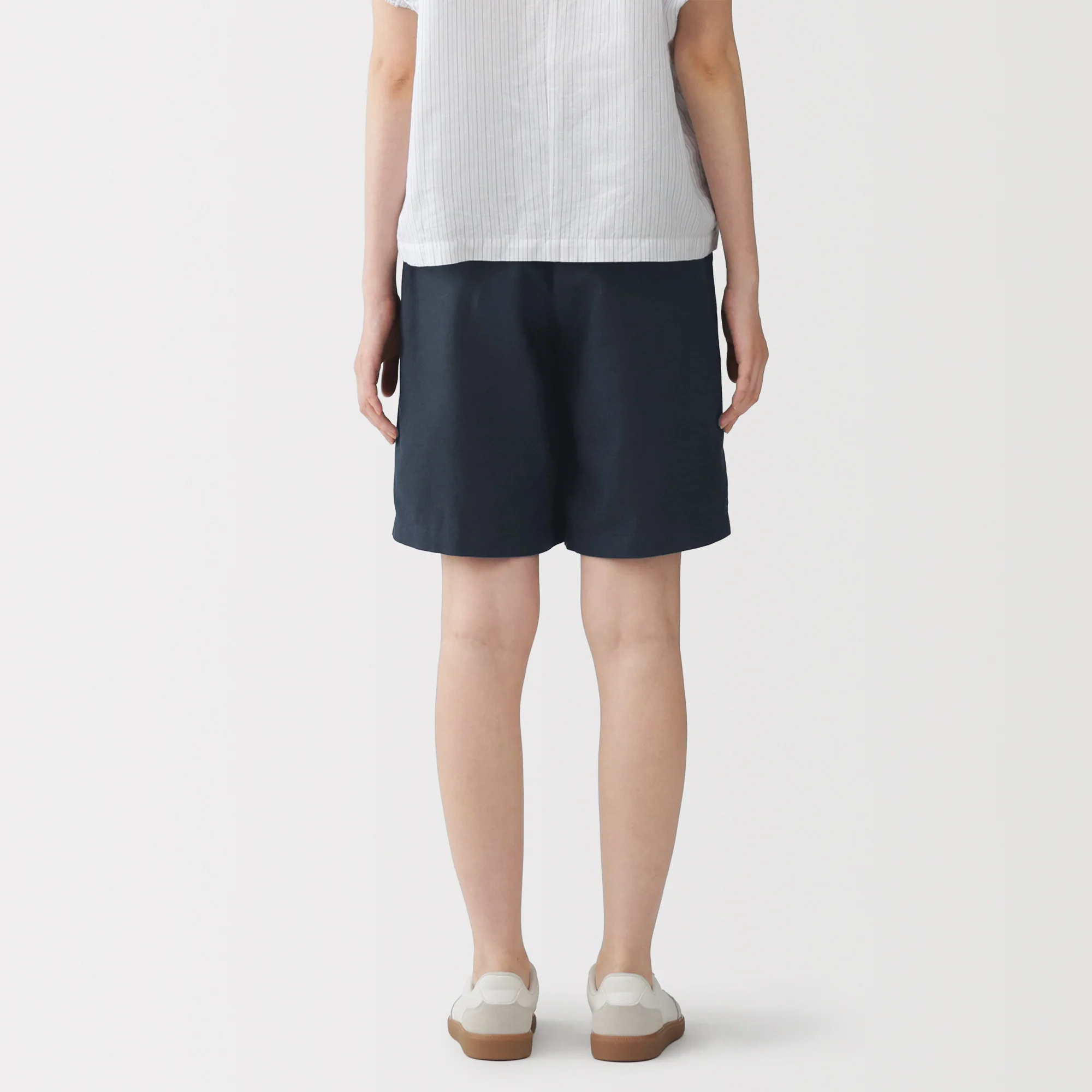 Hemp Blend Twill Shorts - Image 15