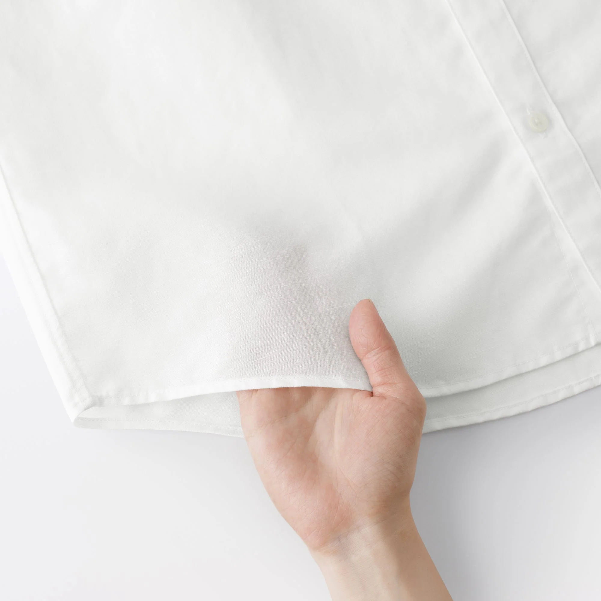 Hemp Cotton Stand Collar Shirt - Image 10