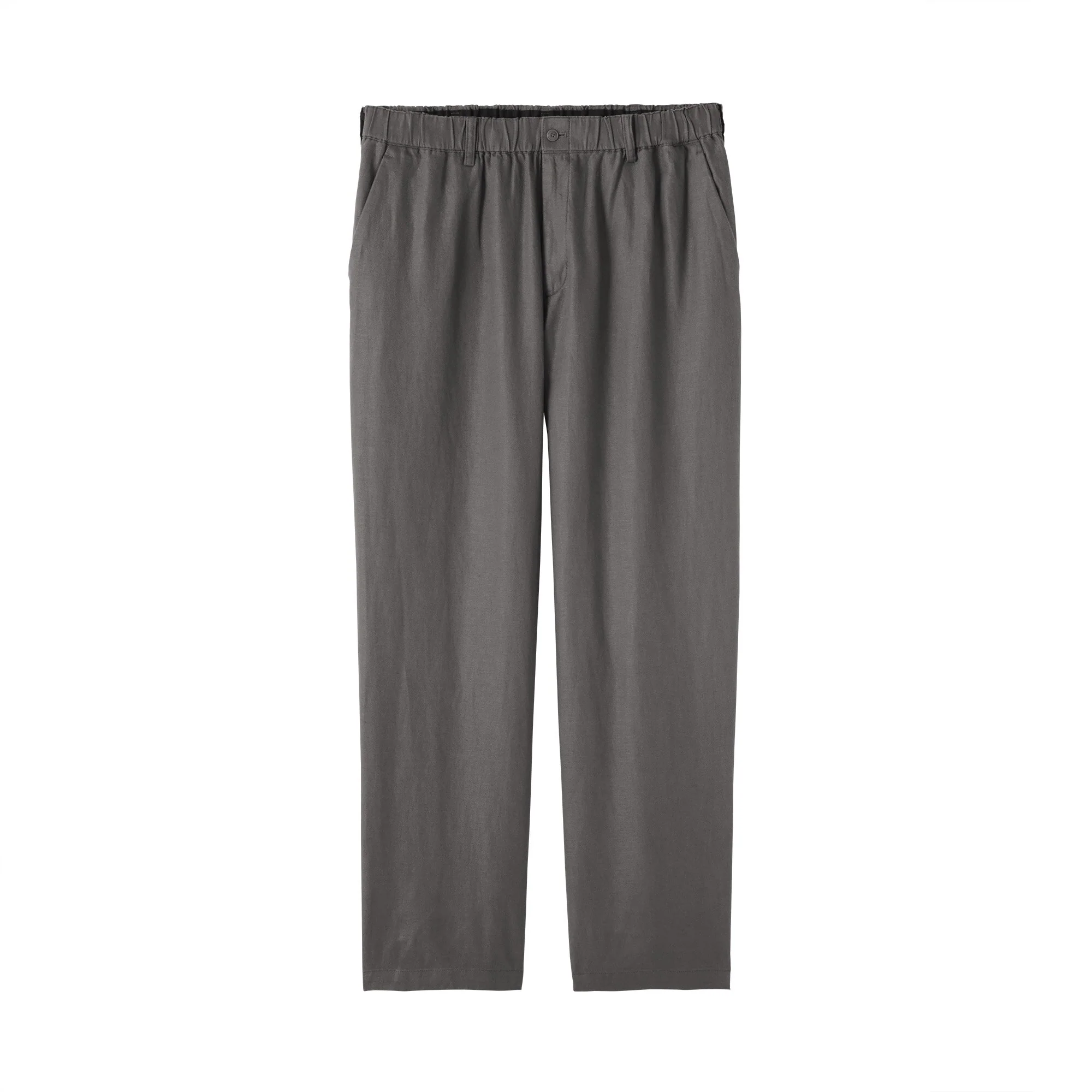 Hemp Cotton Twill Straight Pants - Image 2
