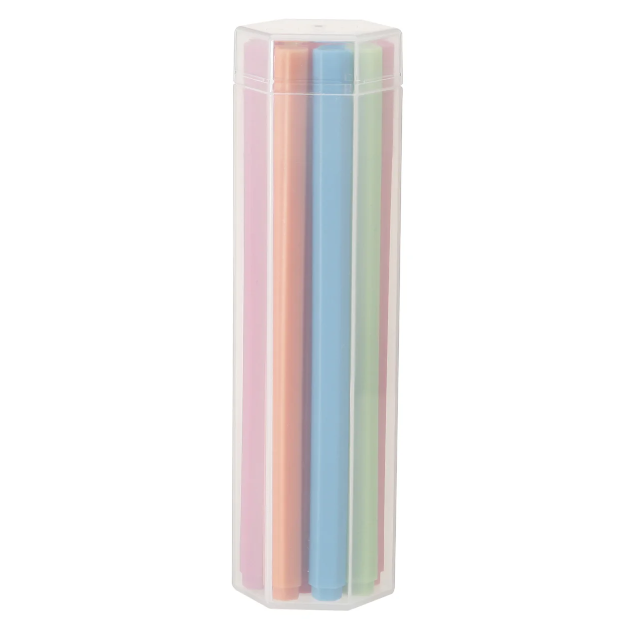 Hexagonal Water-Based Marker Pen - 10 Colour Set