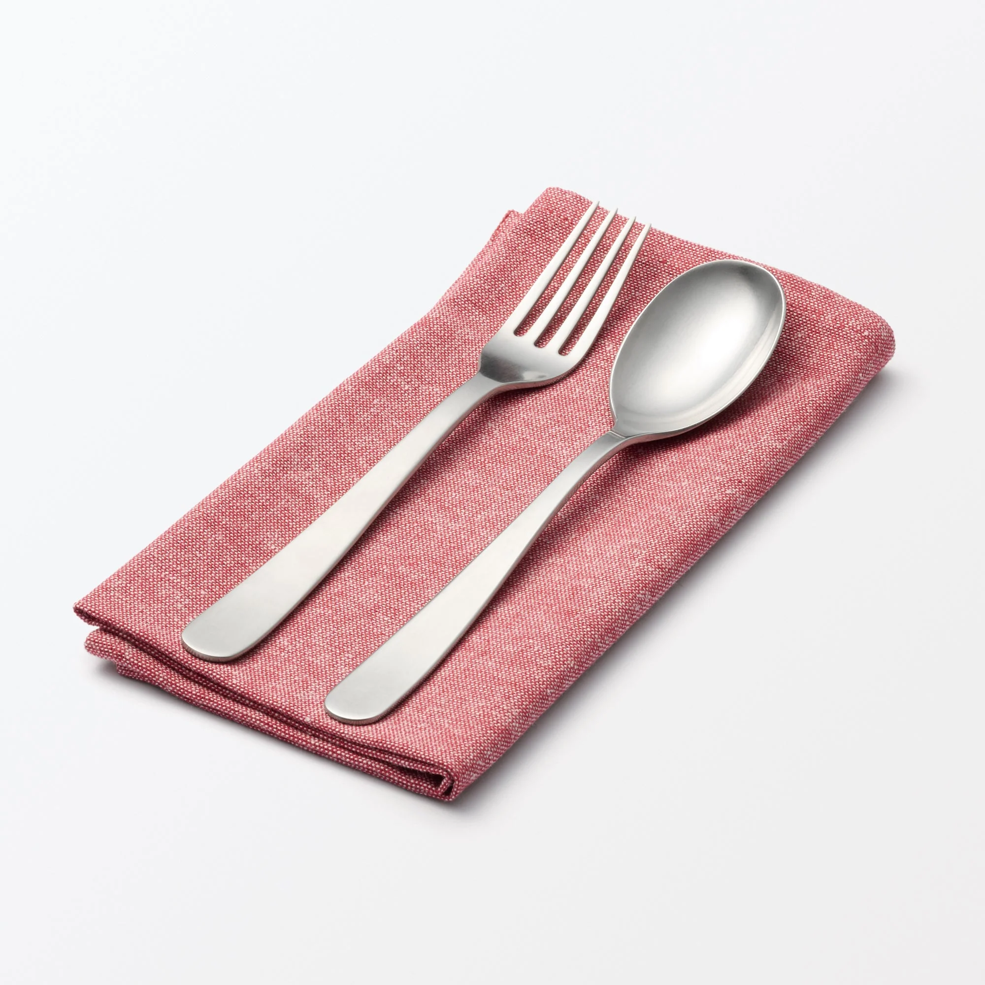 Indian Cotton Napkin - Red - Image 2