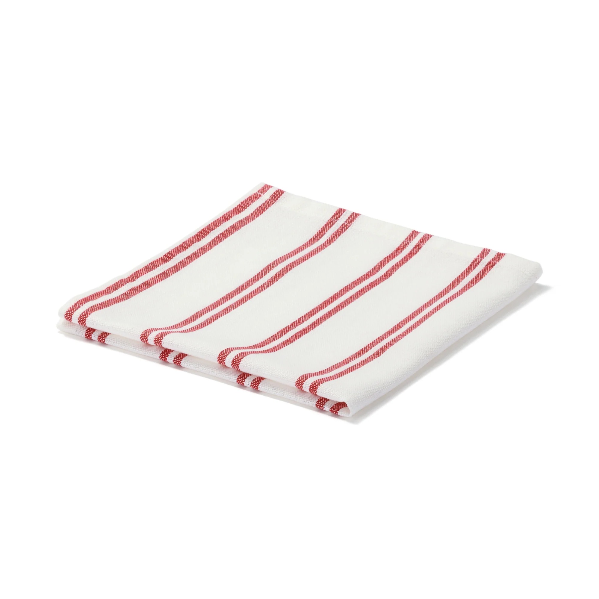 Indian Cotton Yarn-Dyed Napkin - Red Stripe