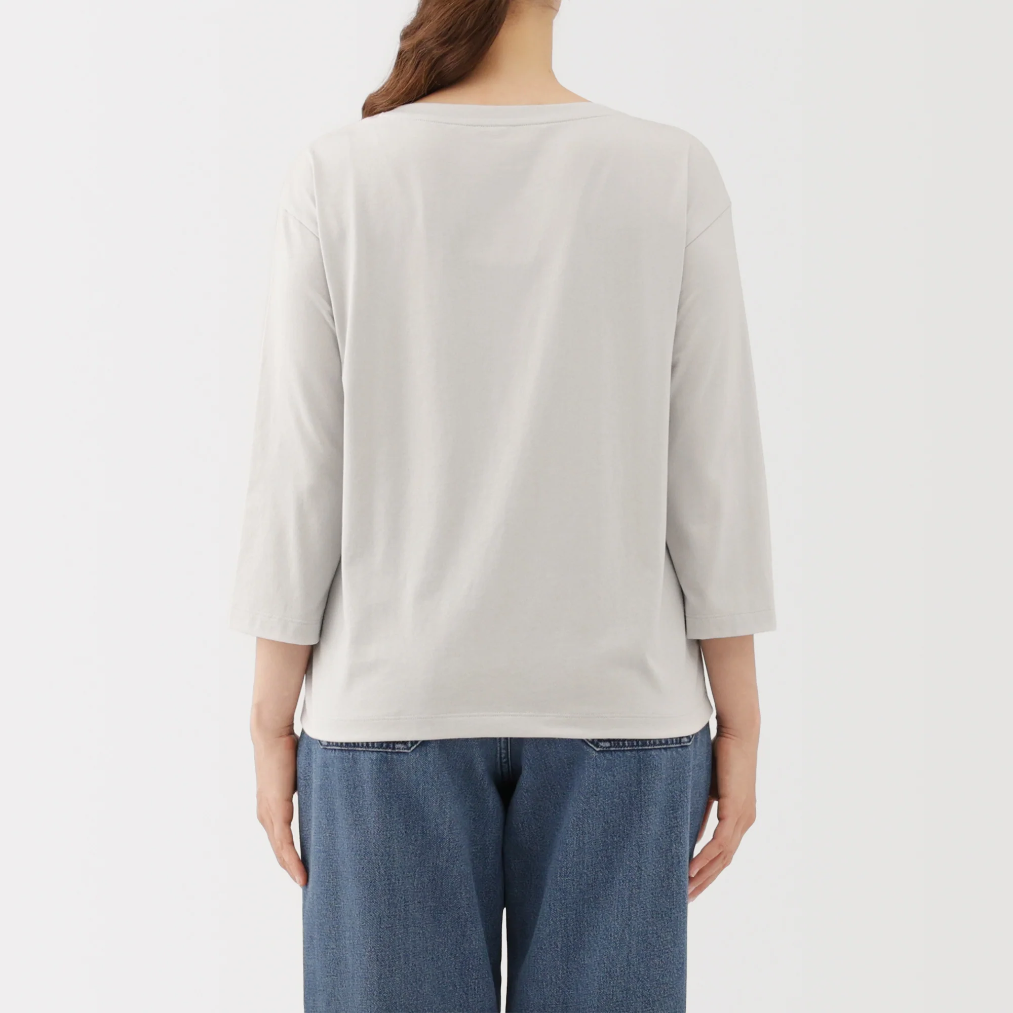 Jersey Boat Neck T-Shirt - Image 30