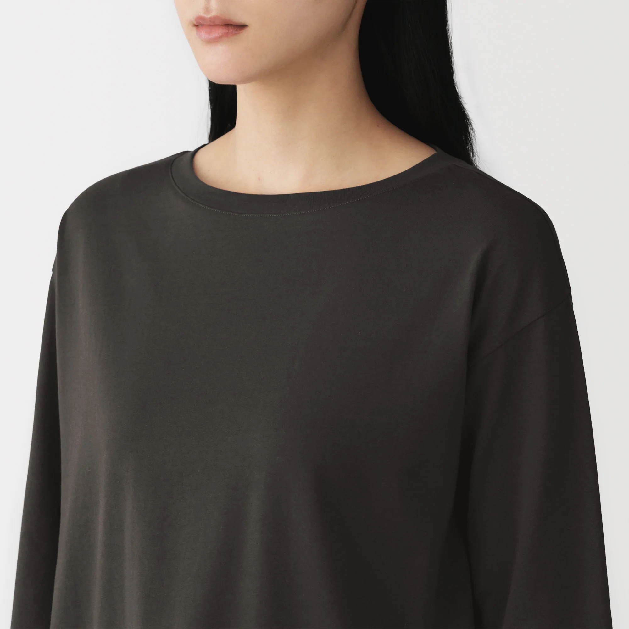 Jersey Boatneck T-Shirt - Image 15