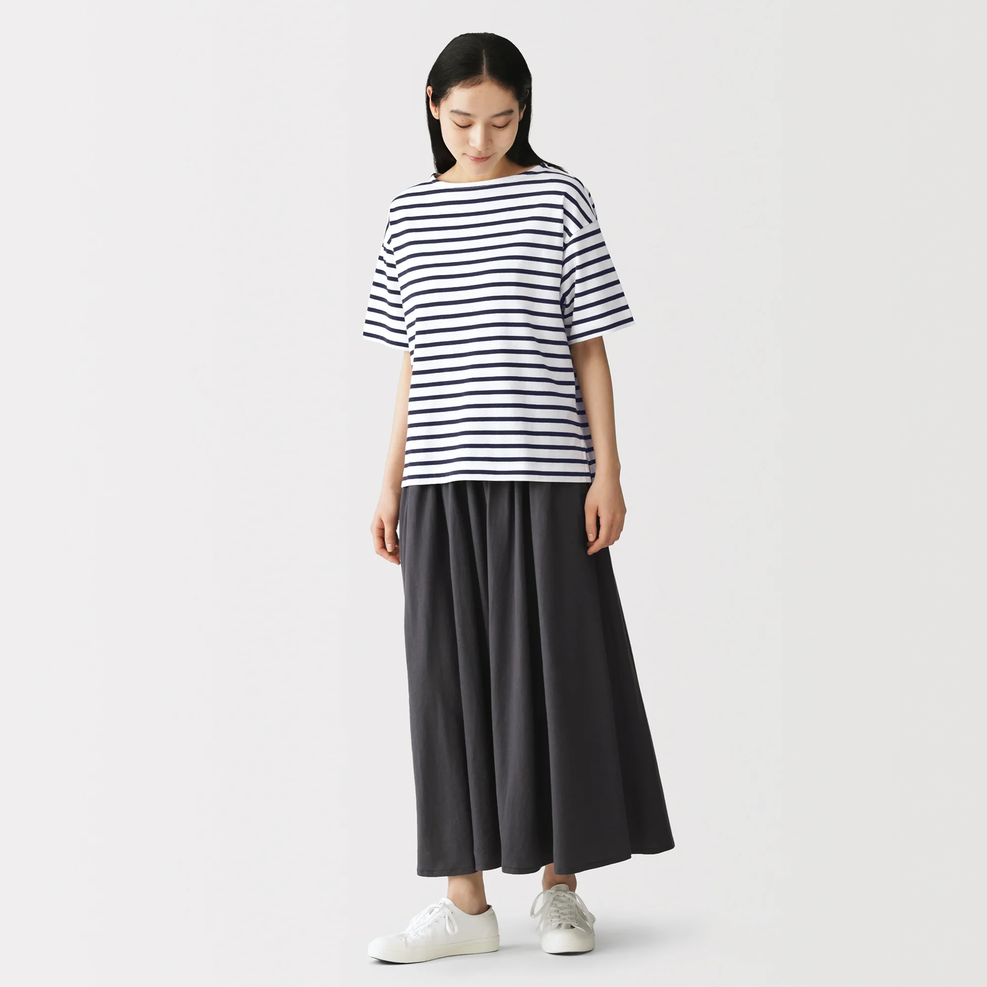 Jersey Boatneck T-Shirt - Image 28
