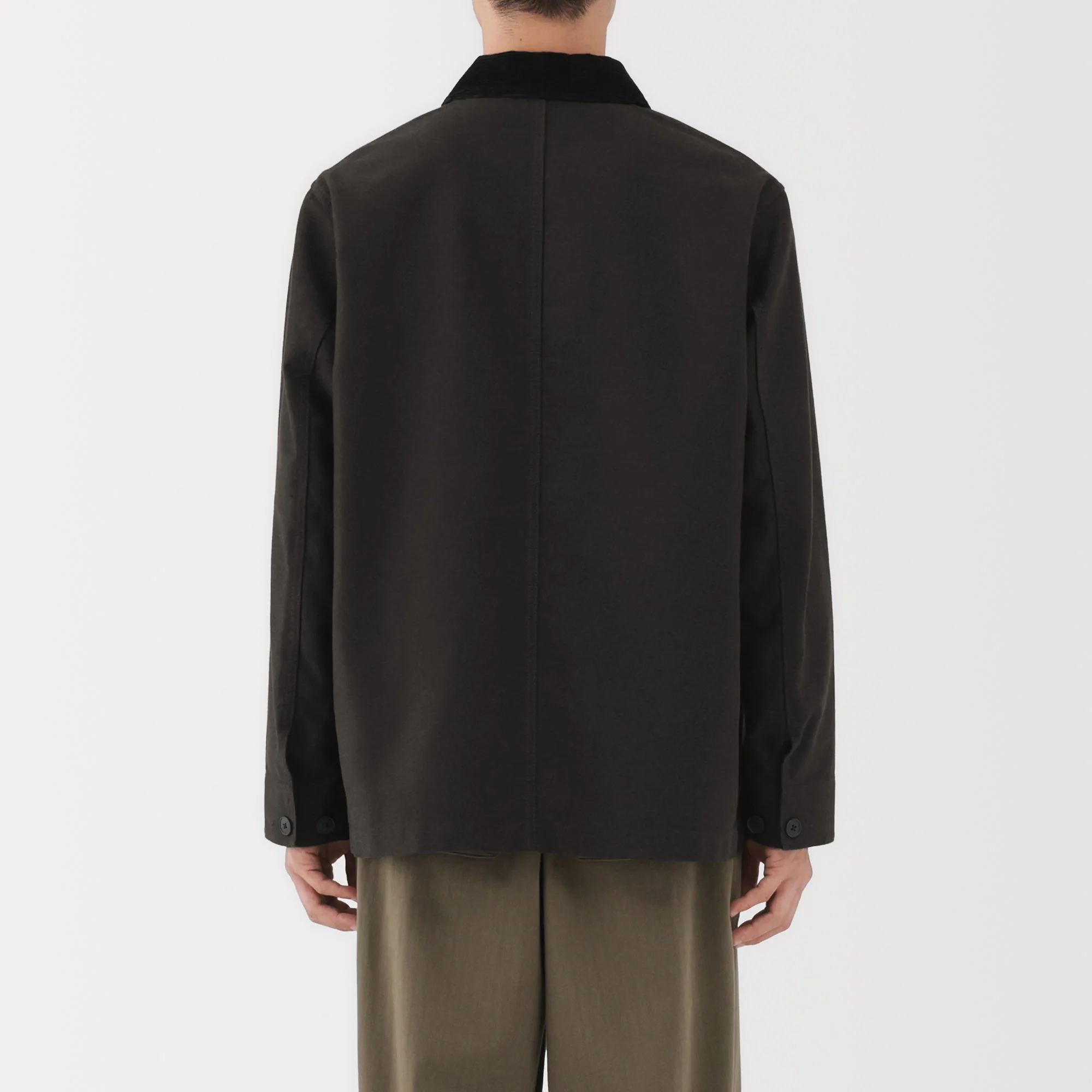 Kapok Blend Corduroy Work Jacket - Image 24