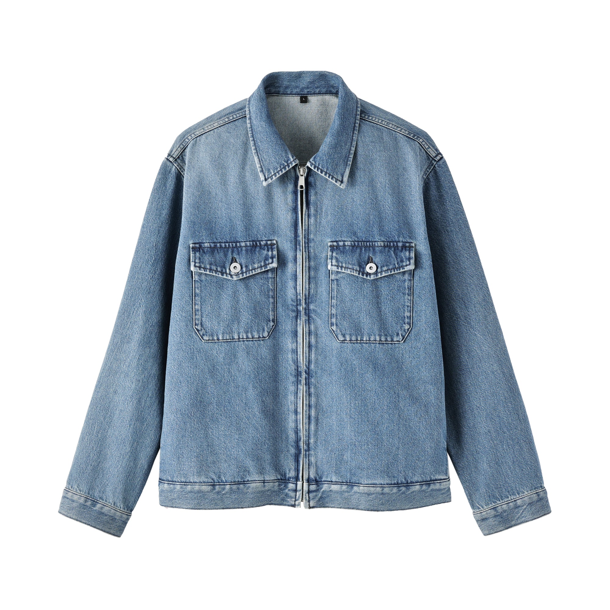Kapok Blend Denim Blouson - Image 2