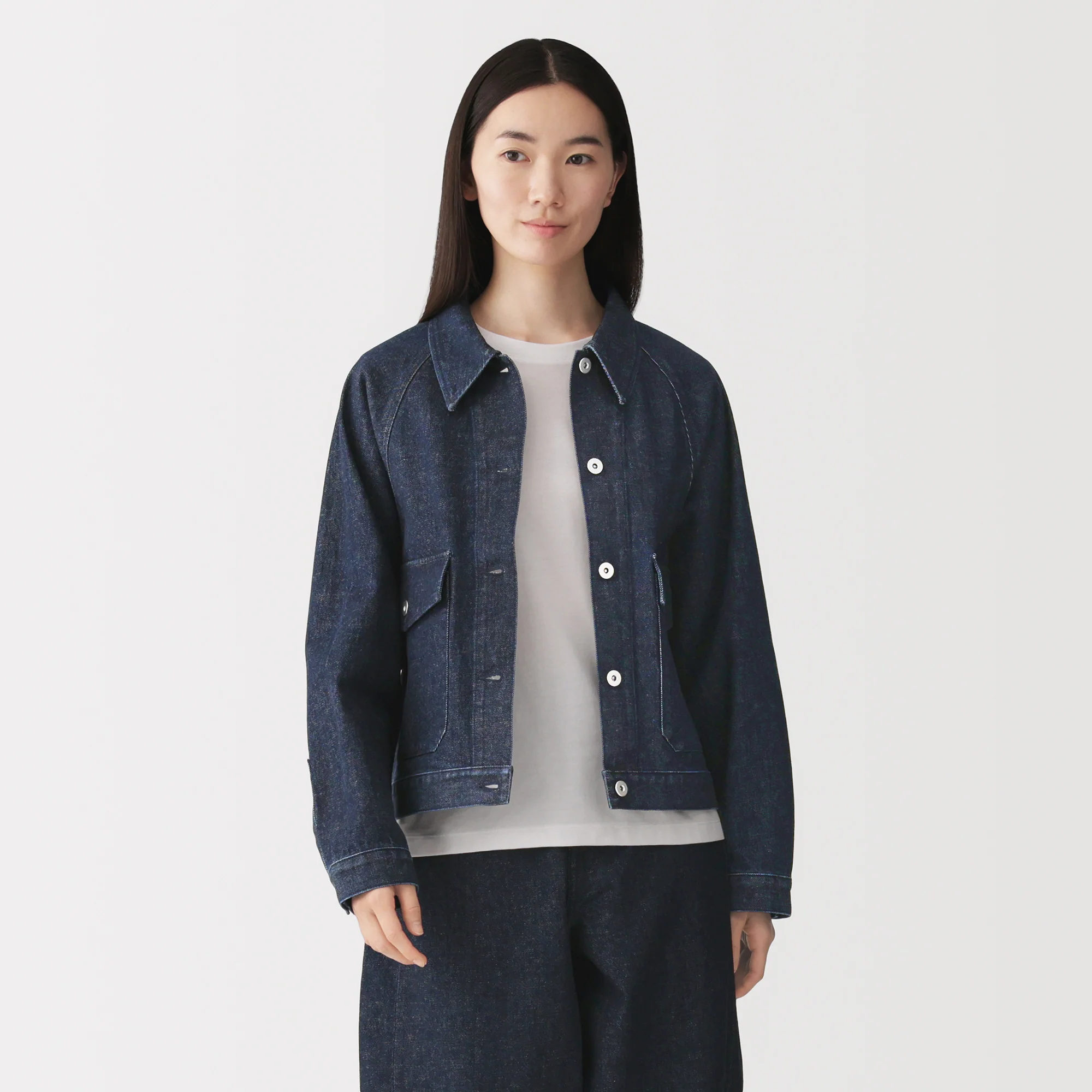Kapok Blend Denim Jacket
