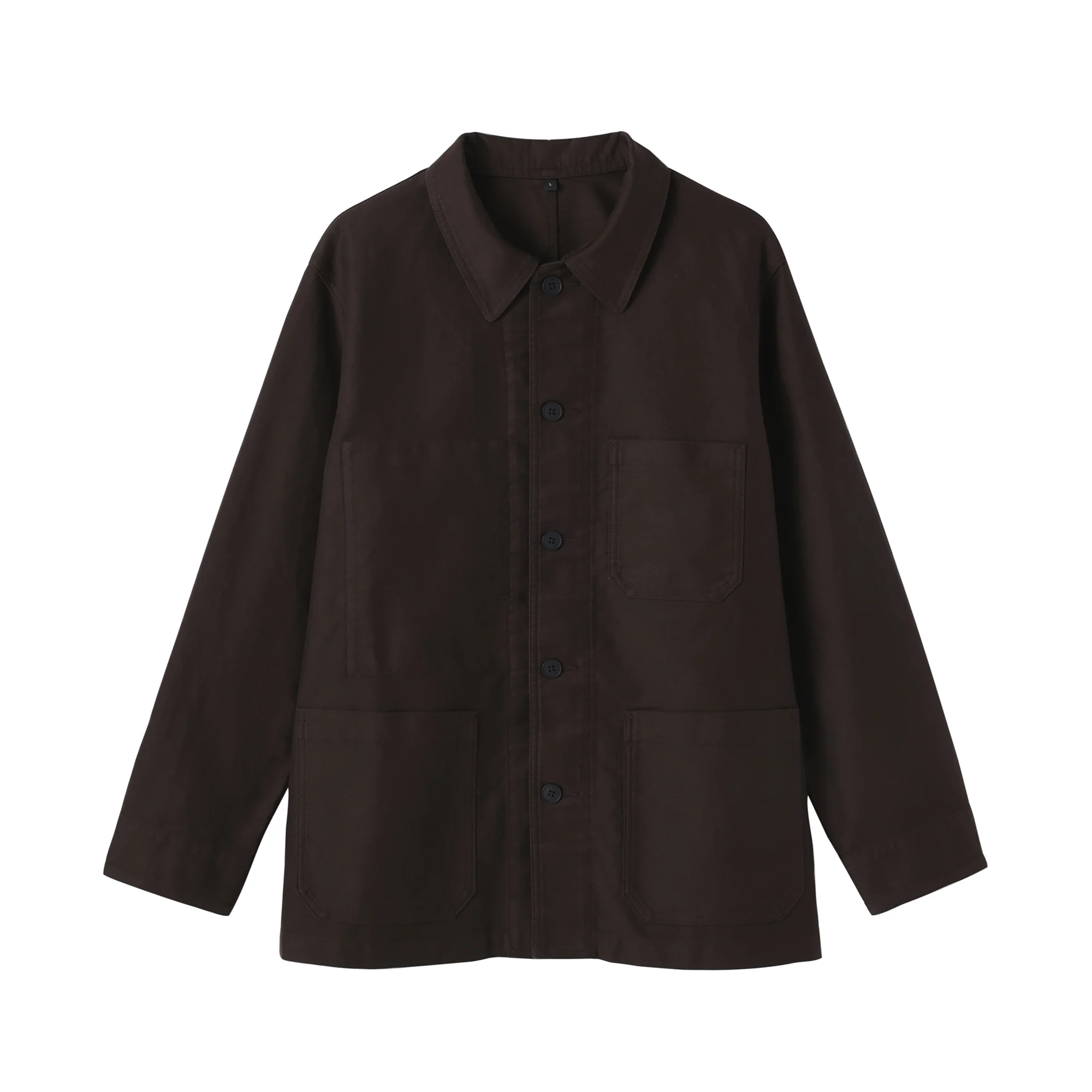 Kapok Blend Moleskin Coverall Jacket - Image 20