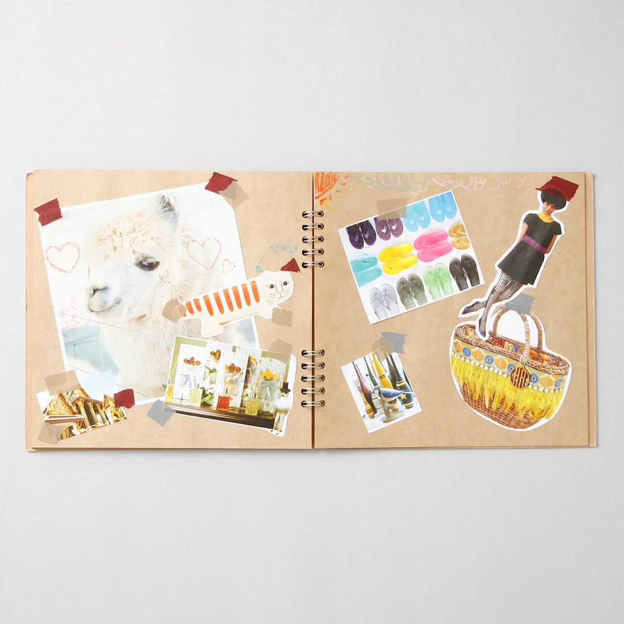 Kraft Double Ring Scrapbook