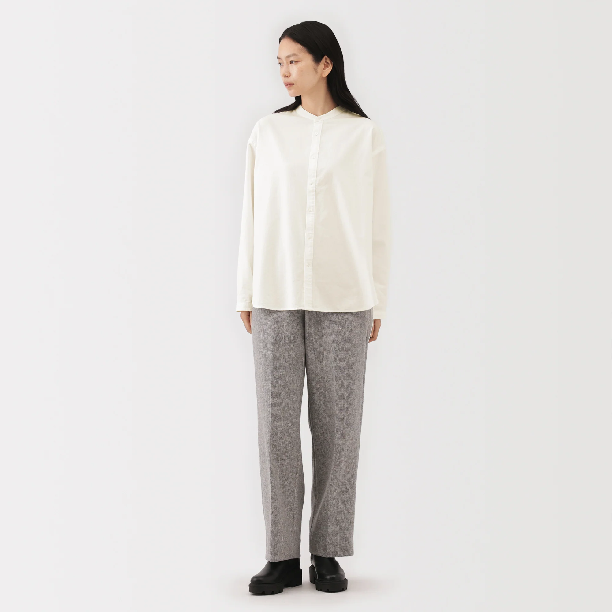 Labo Brushed Twill Relaxed Shirt - Image 3