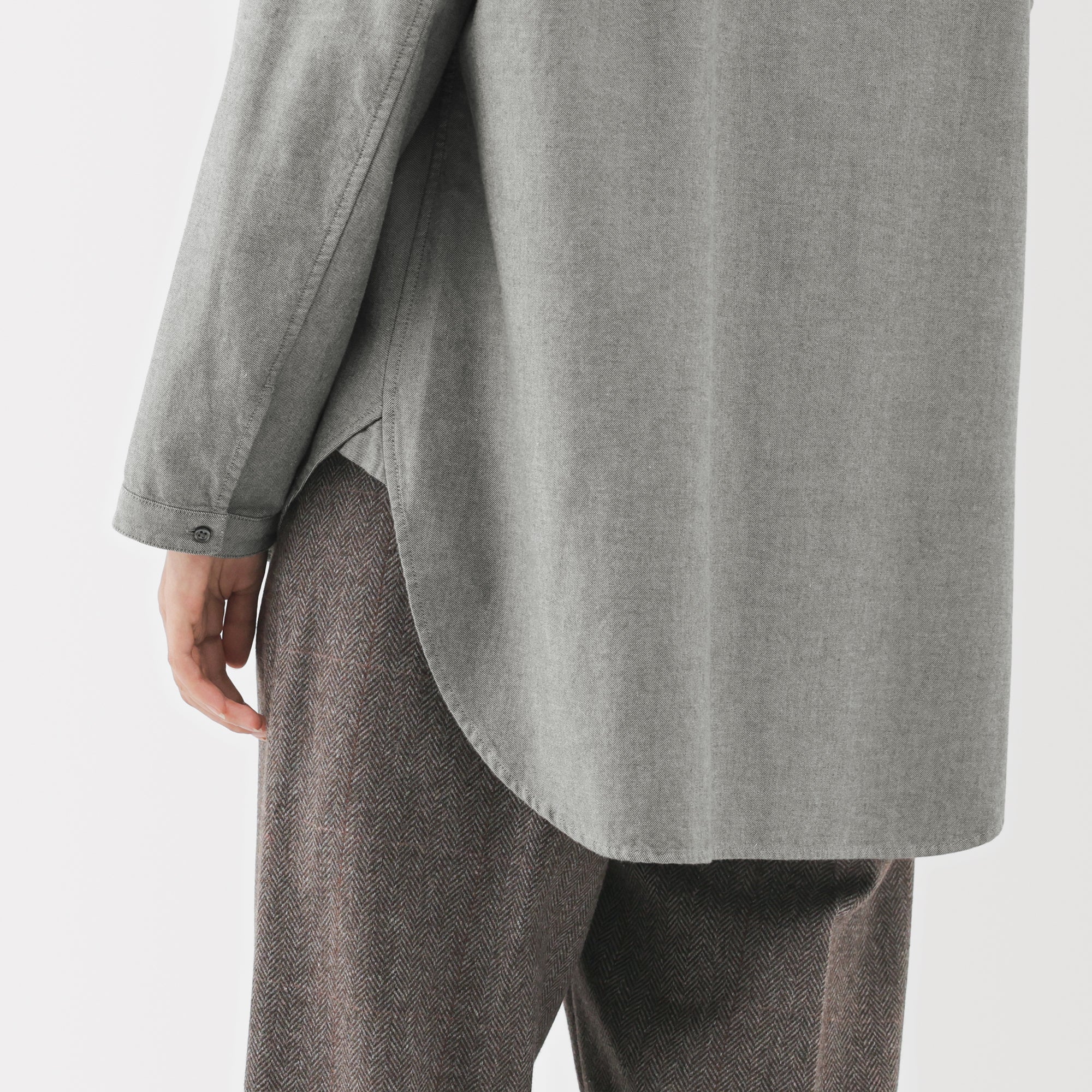 Labo Brushed Twill Relaxed Shirt - Image 8