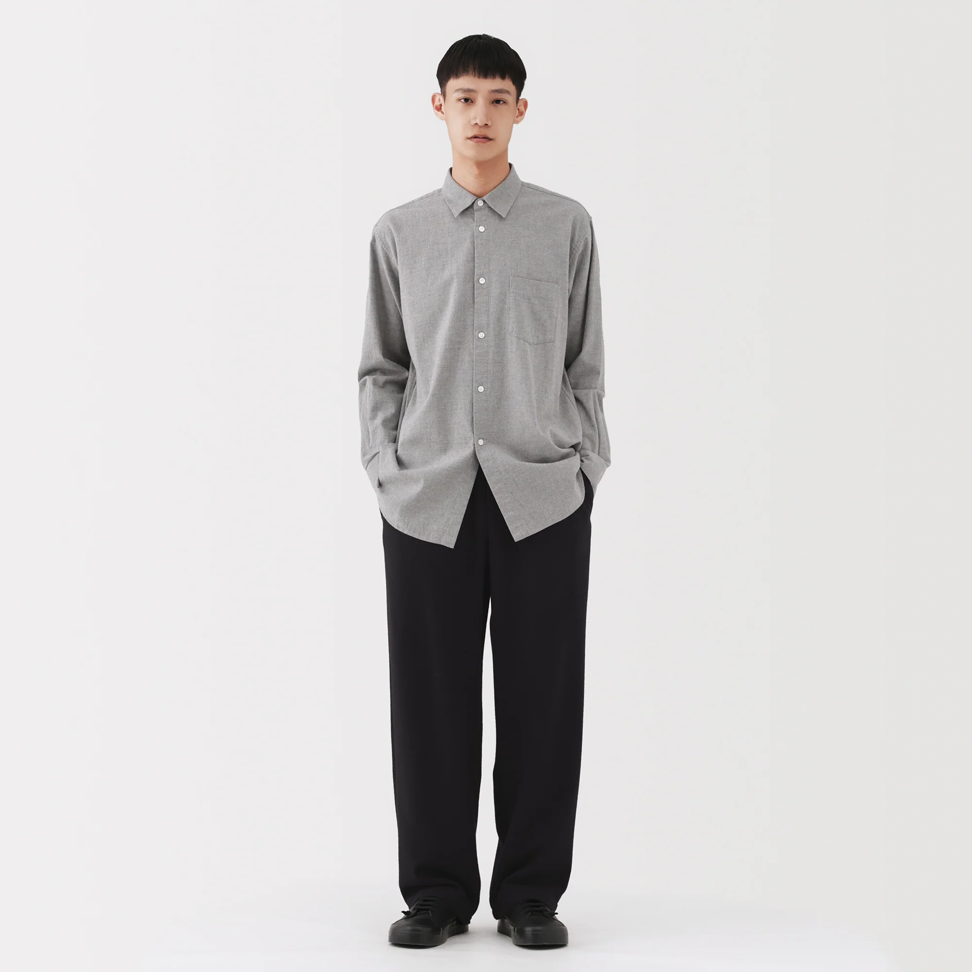 Labo Cashmere Mix Easy Pants - Image 12