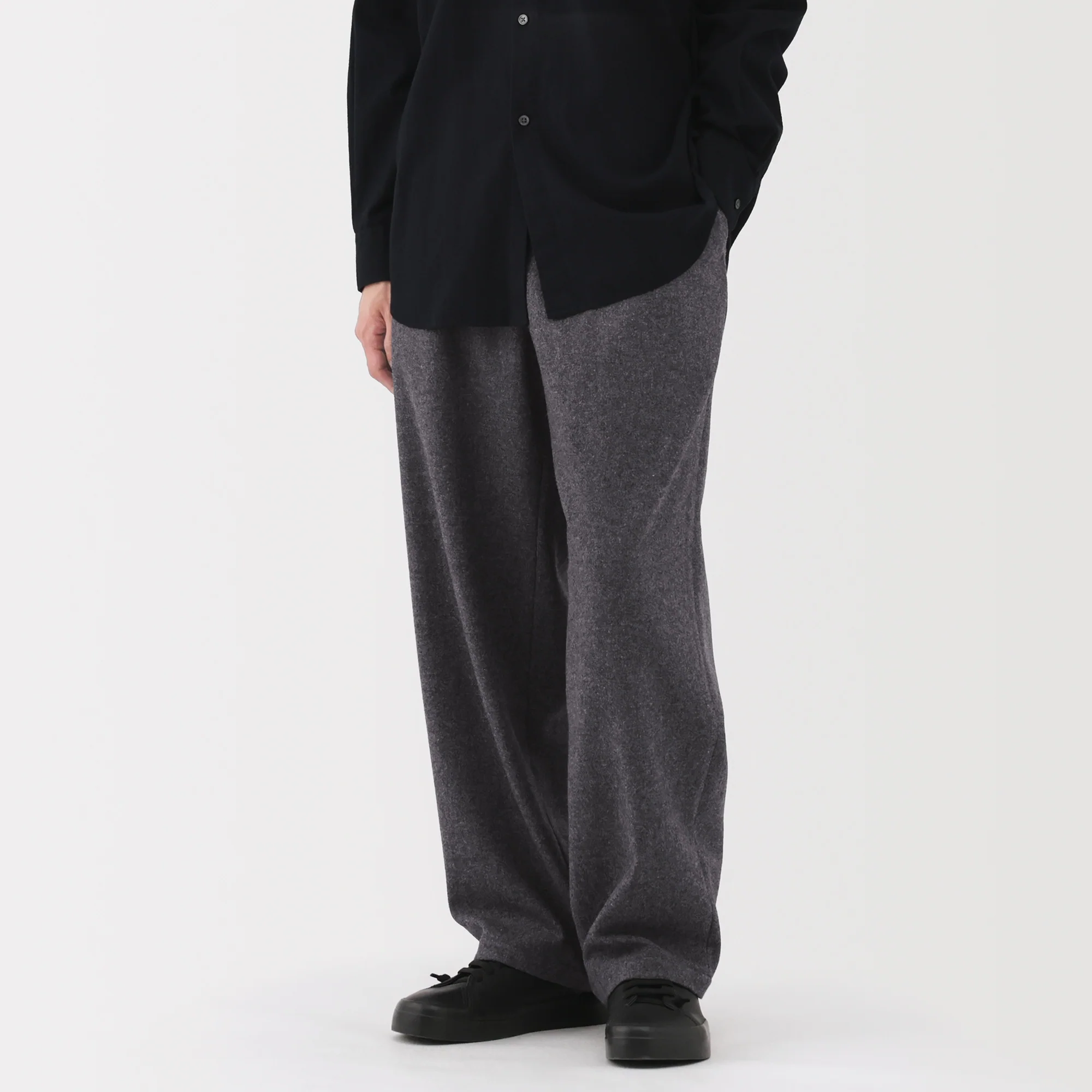 Labo Cashmere Mix Easy Pants - Image 4