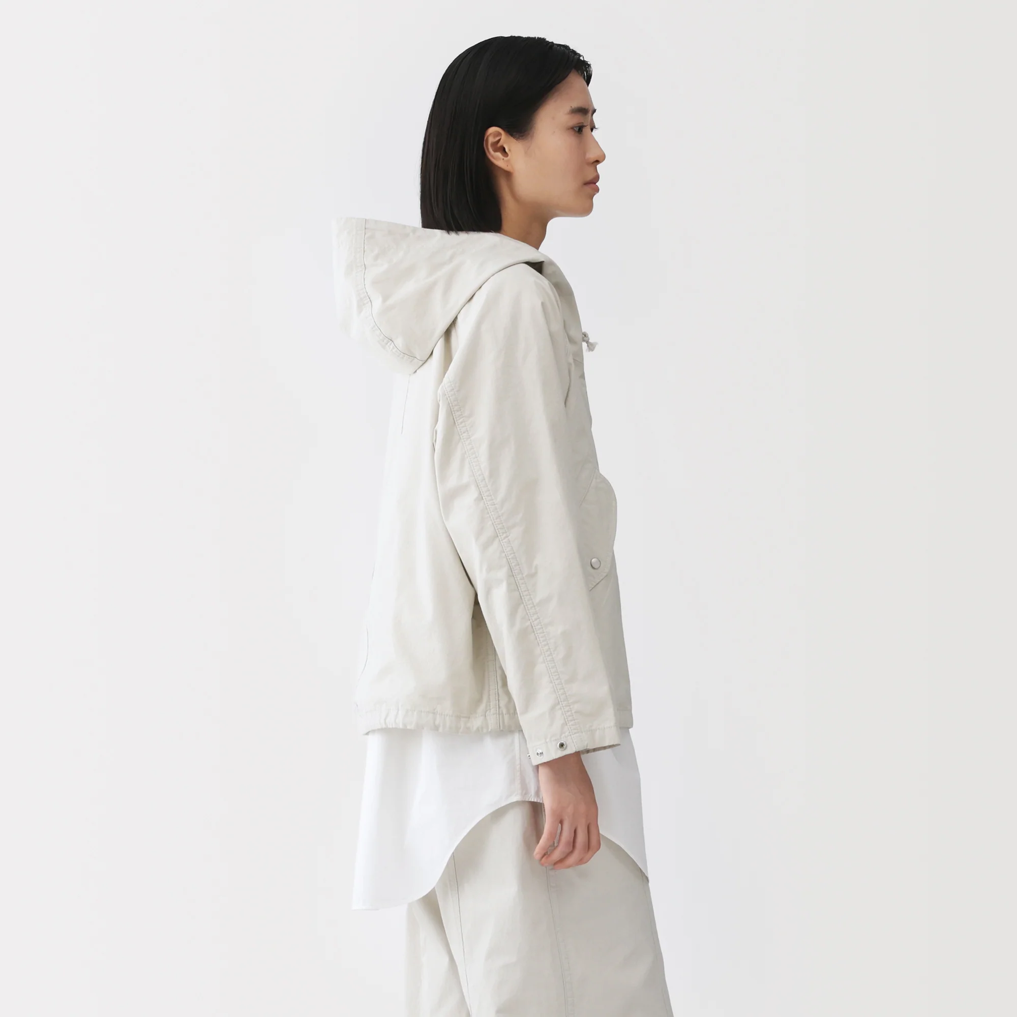 Labo Cotton Canvas Hooded Blouson - Image 17