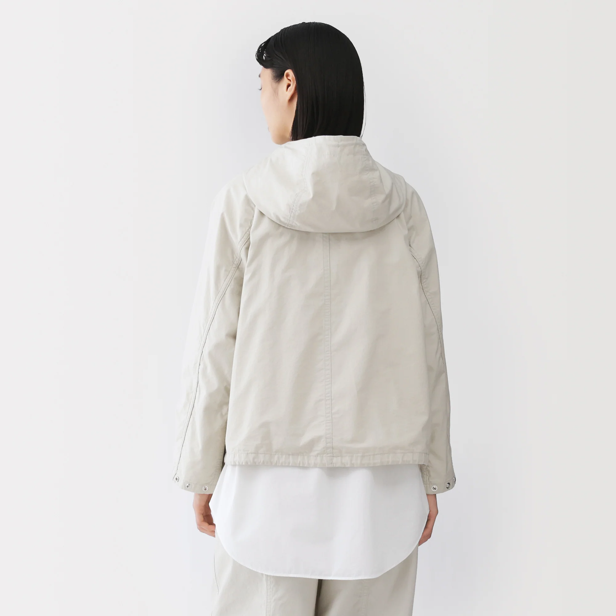 Labo Cotton Canvas Hooded Blouson - Image 18