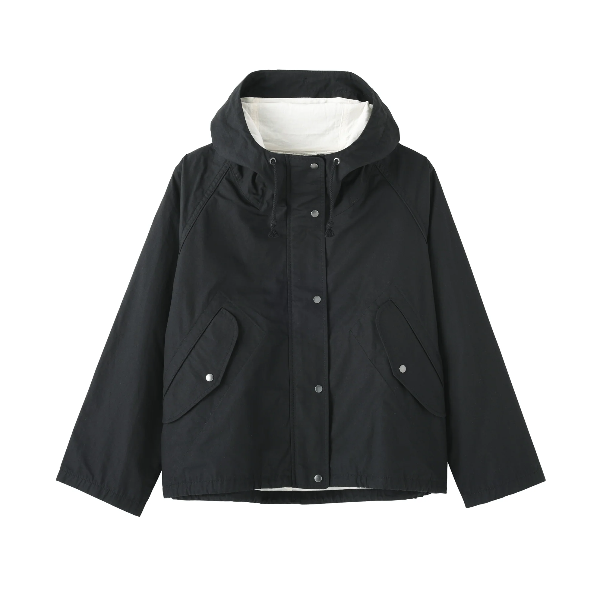Labo Cotton Canvas Hooded Blouson - Image 2