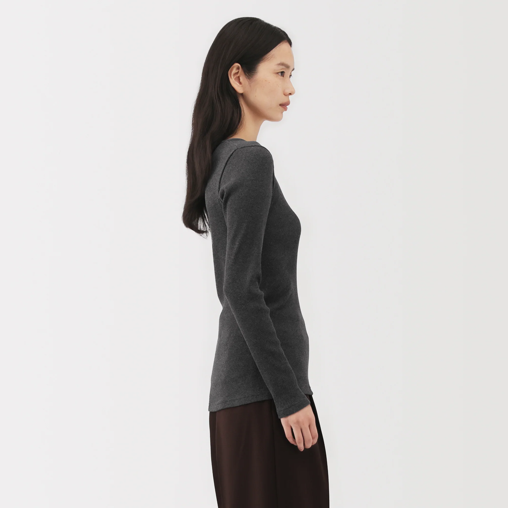 Labo Cotton Cashmere Ribbed T-Shirt - Image 20