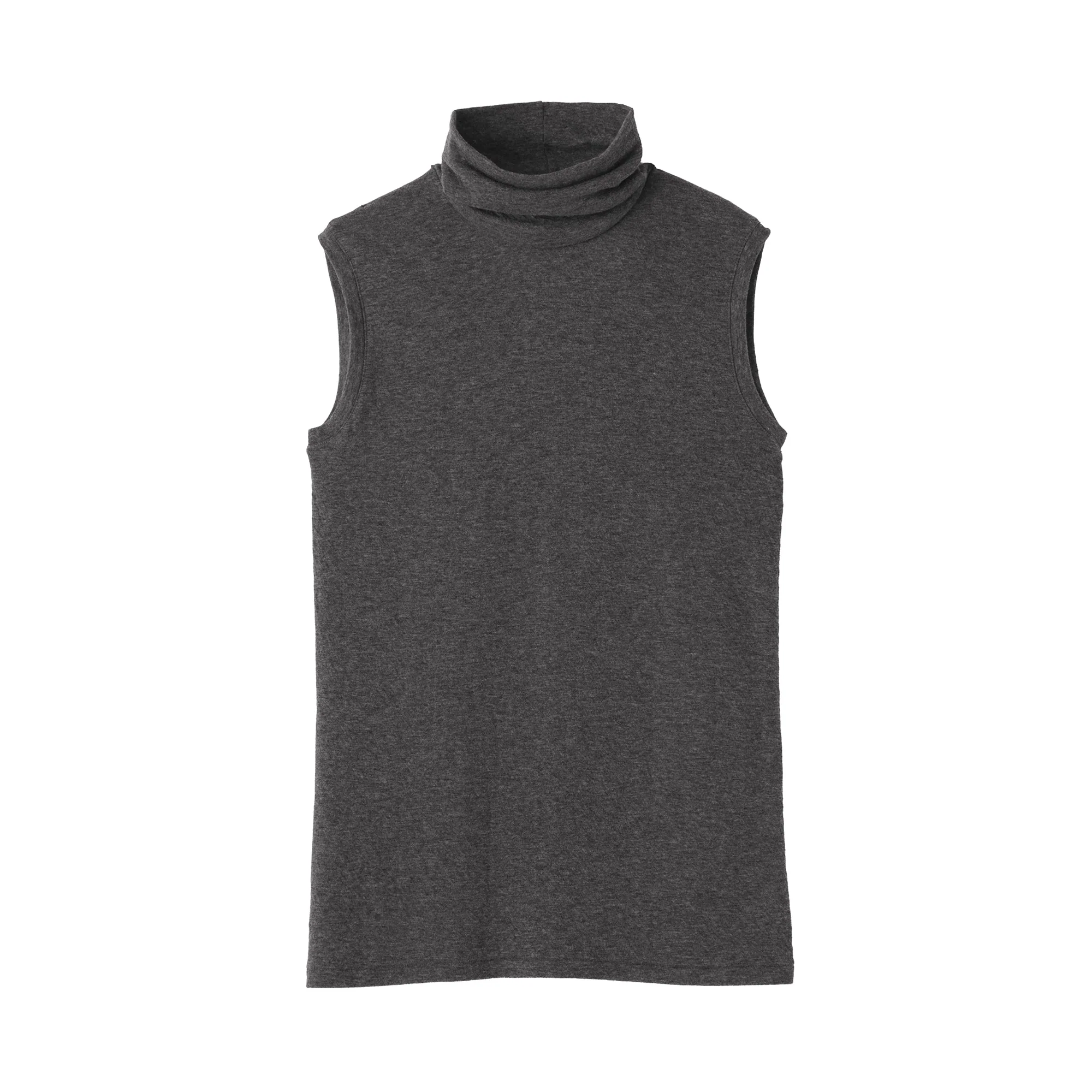 Labo Cotton Cashmere Turtleneck T-Shirt - Image 2
