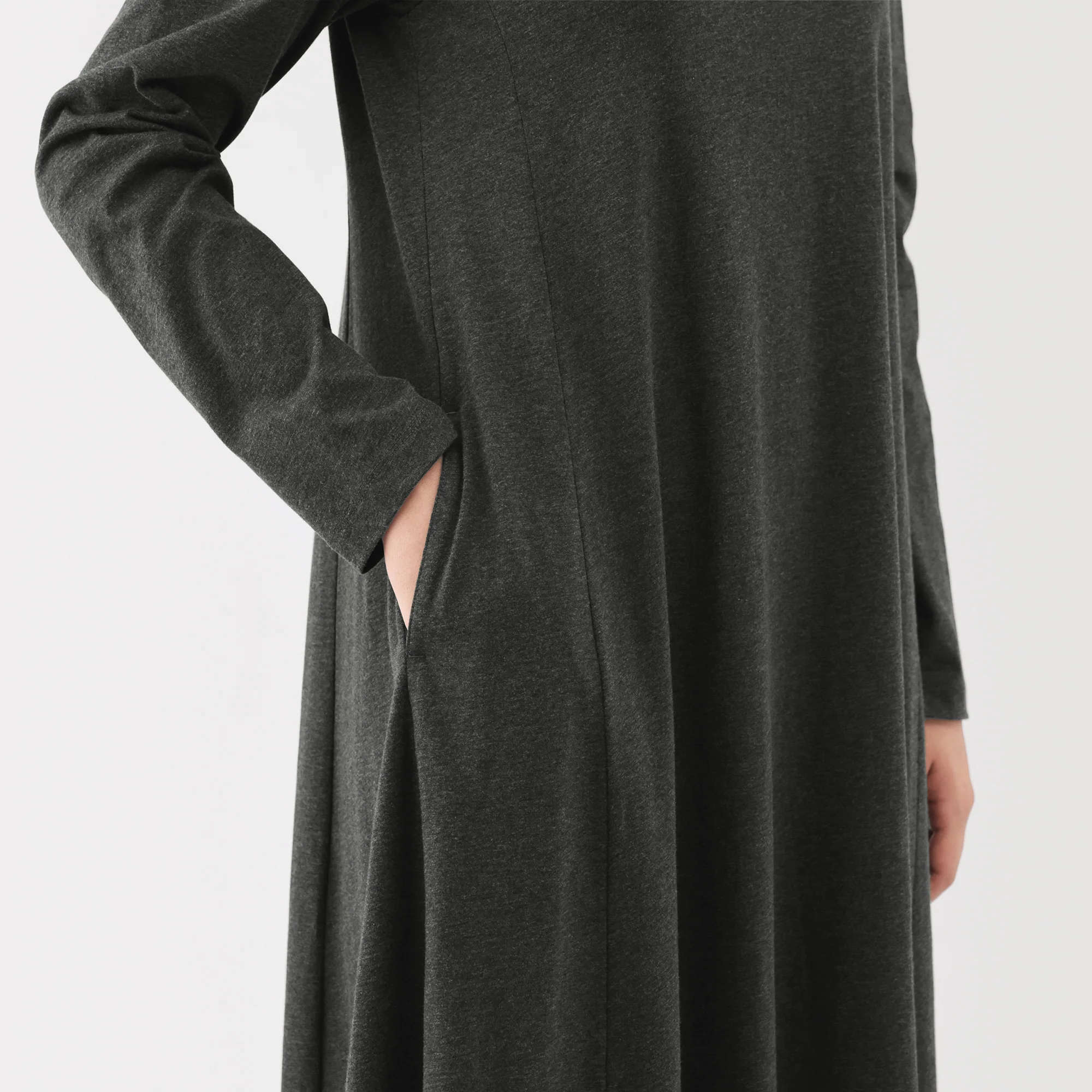 Labo Cotton Yak Jersey Dress - Image 9