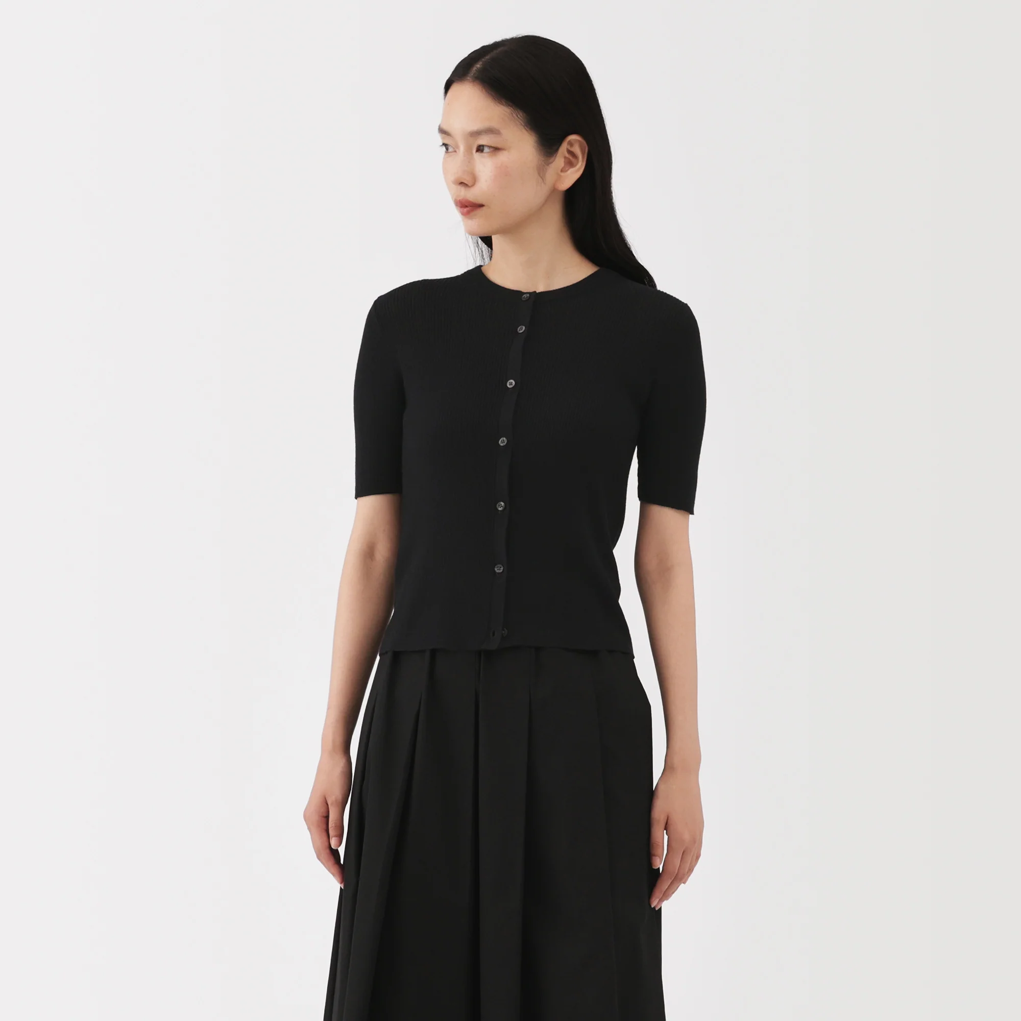 Labo High Twist Cotton Cardigan - Image 12