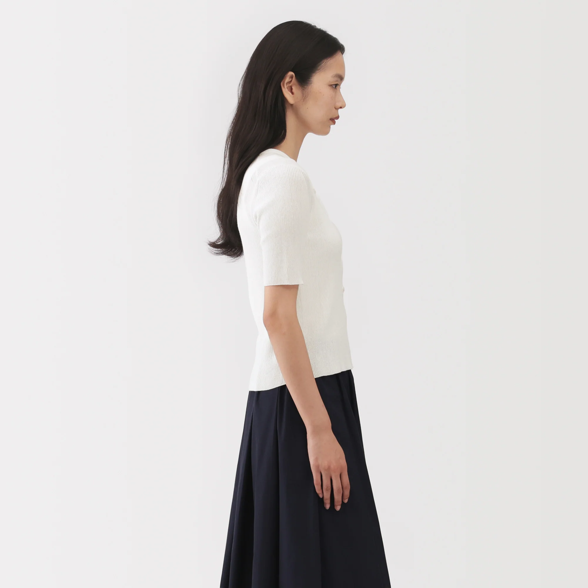 Labo High Twist Cotton Cardigan - Image 13