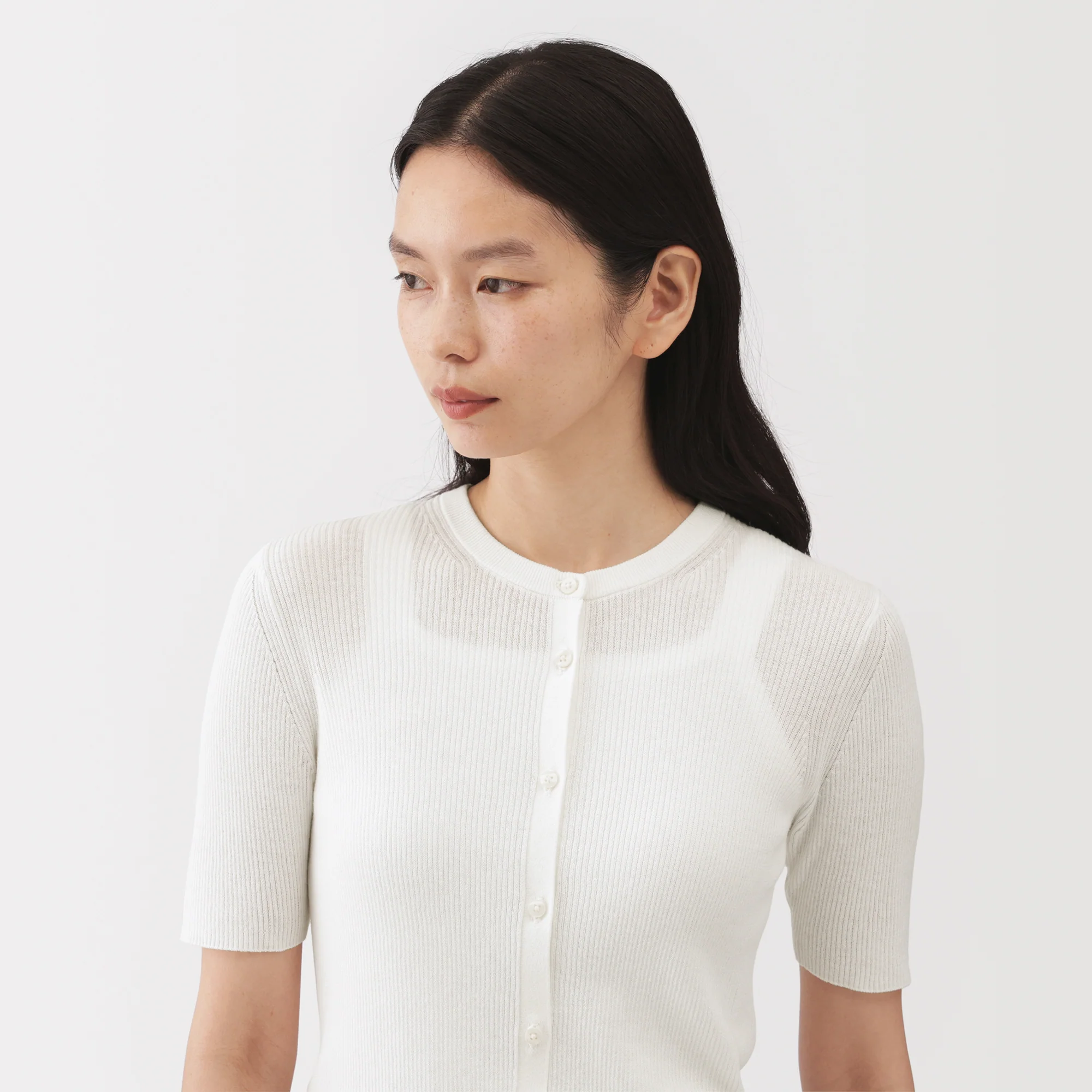 Labo High Twist Cotton Cardigan - Image 23