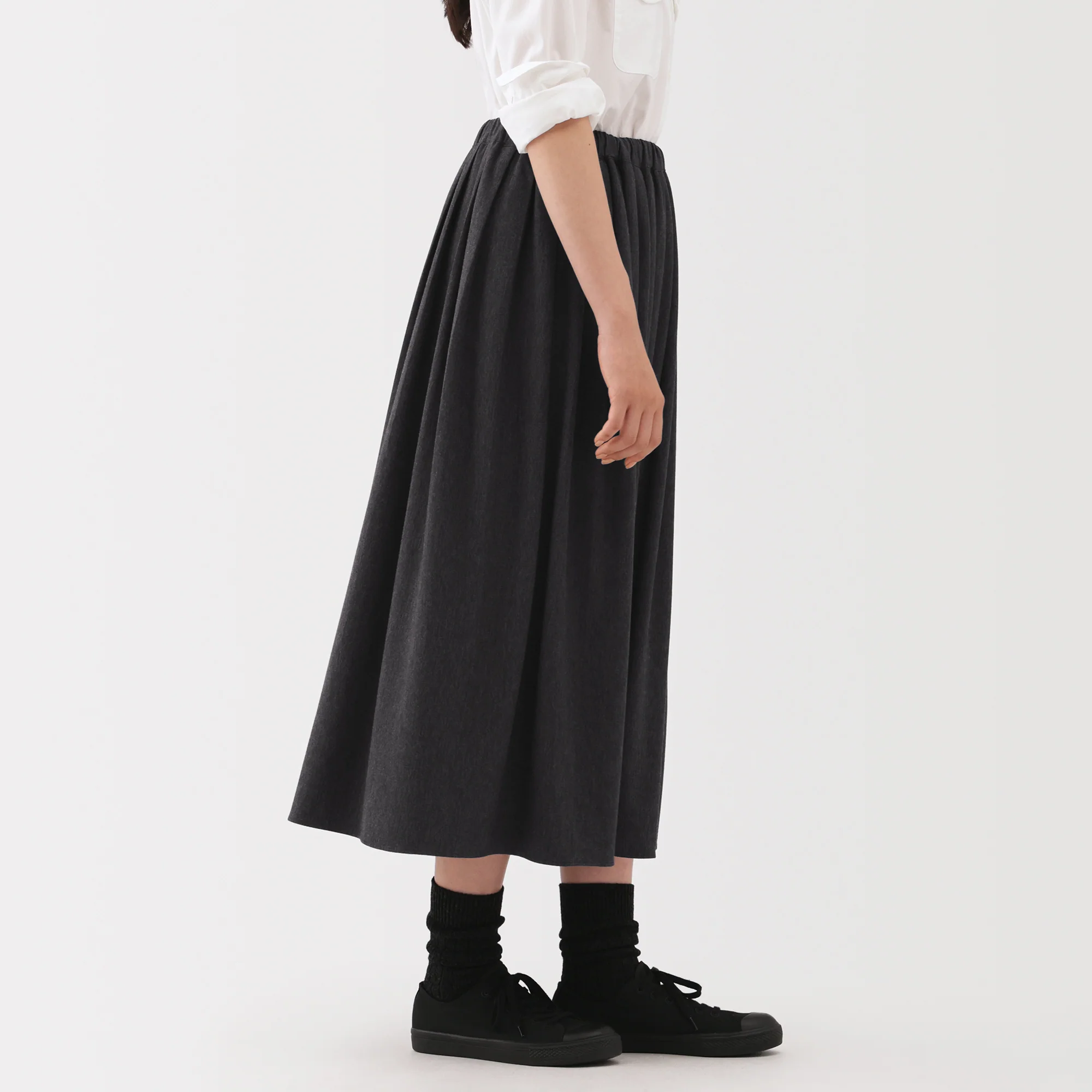 Labo Jersey Pleated Skirt - Image 23