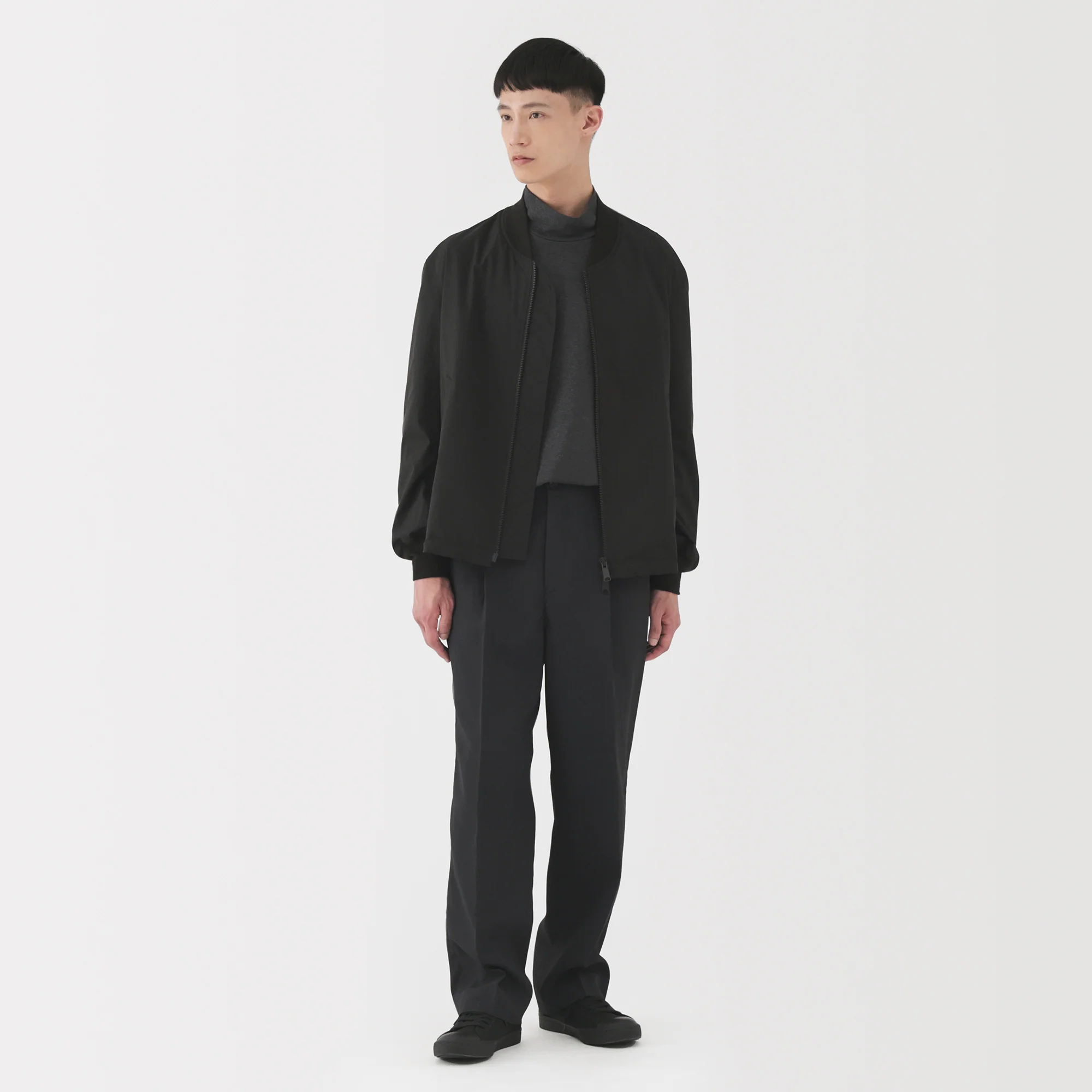 Labo Loopwheel High Neck T-Shirt - Image 13
