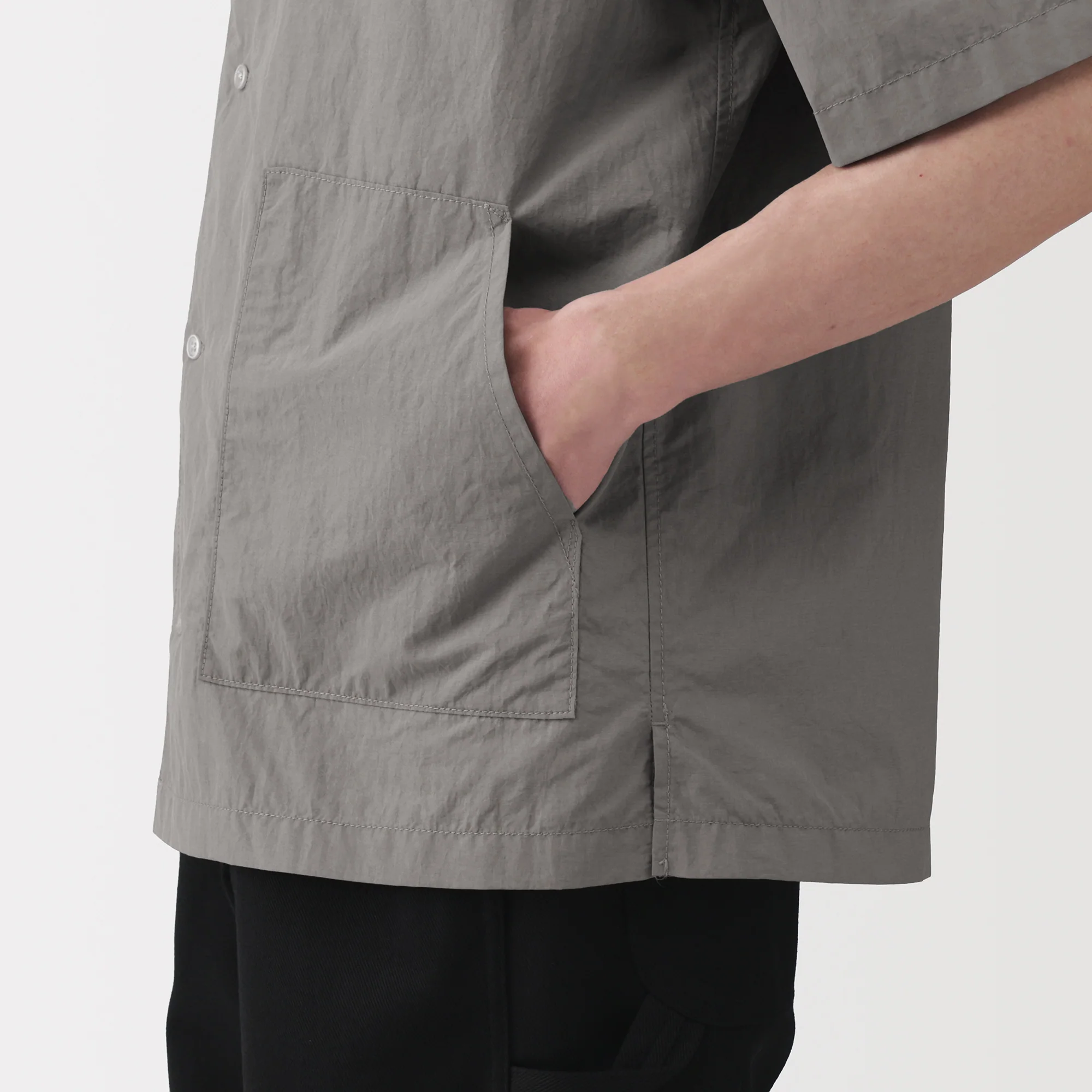 Labo Nylon Naturally Dyed Shirt - Image 8