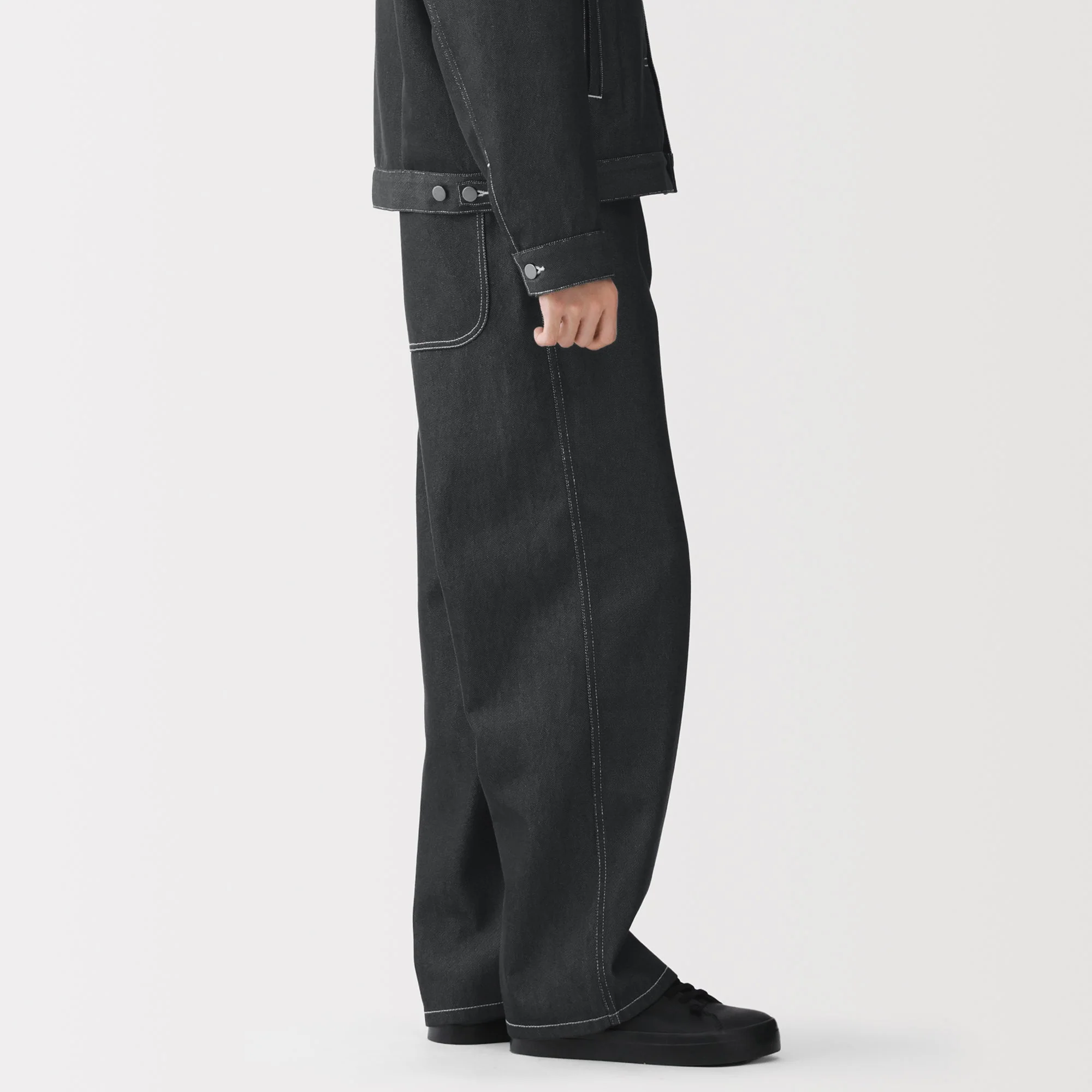 Labo Polyester Denim Work Pants - Image 14