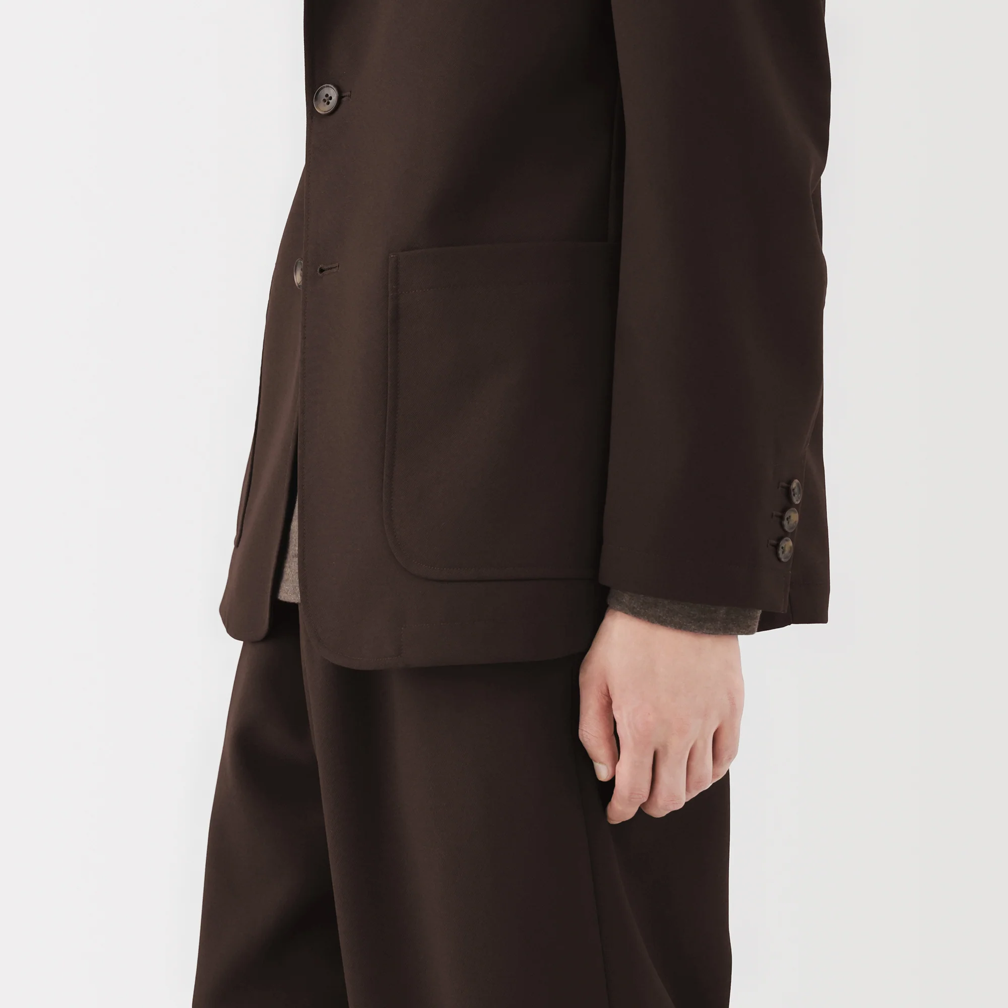 Labo Polyester Twill Blazer - Image 9