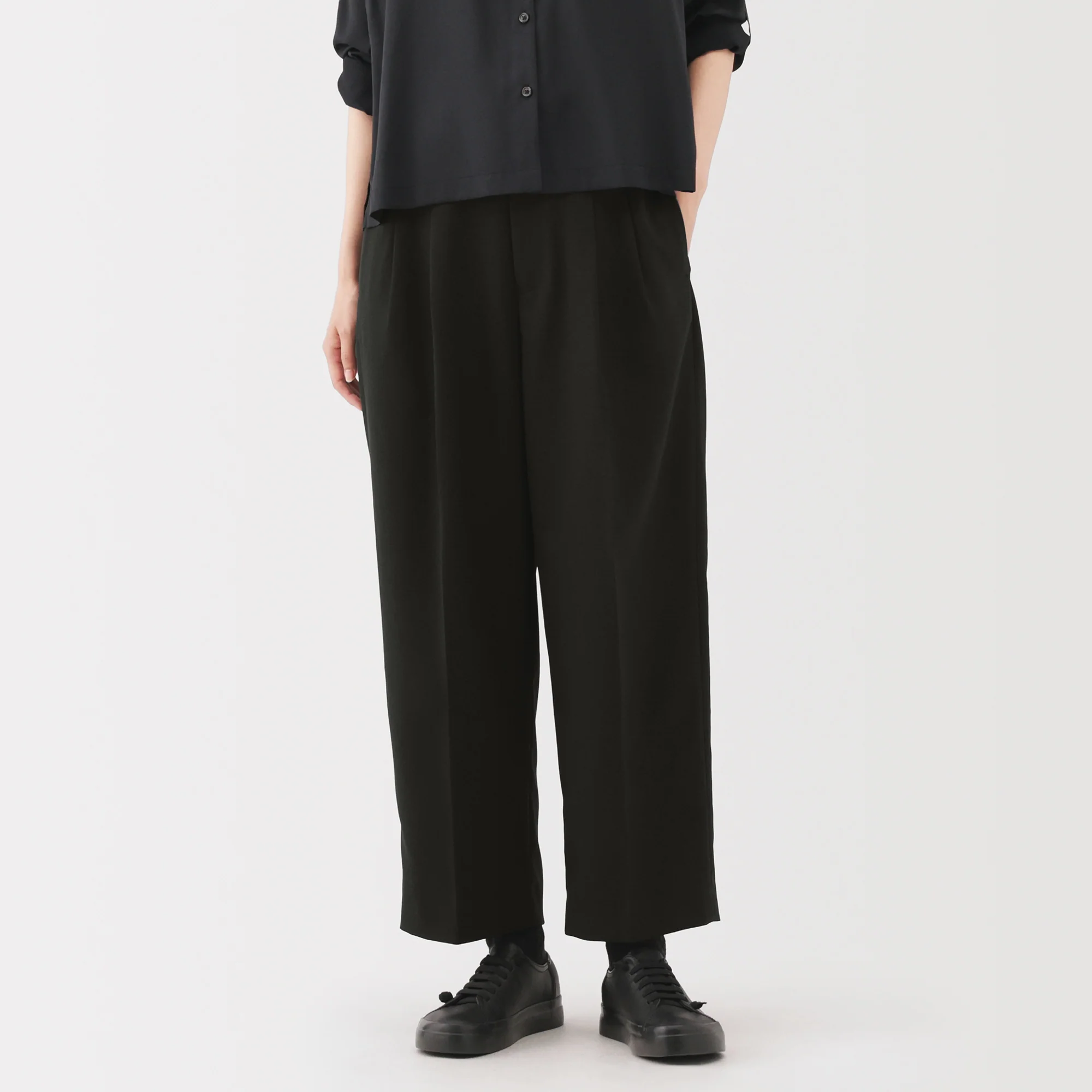 Labo Polyester Twill Wide Pants - Image 12