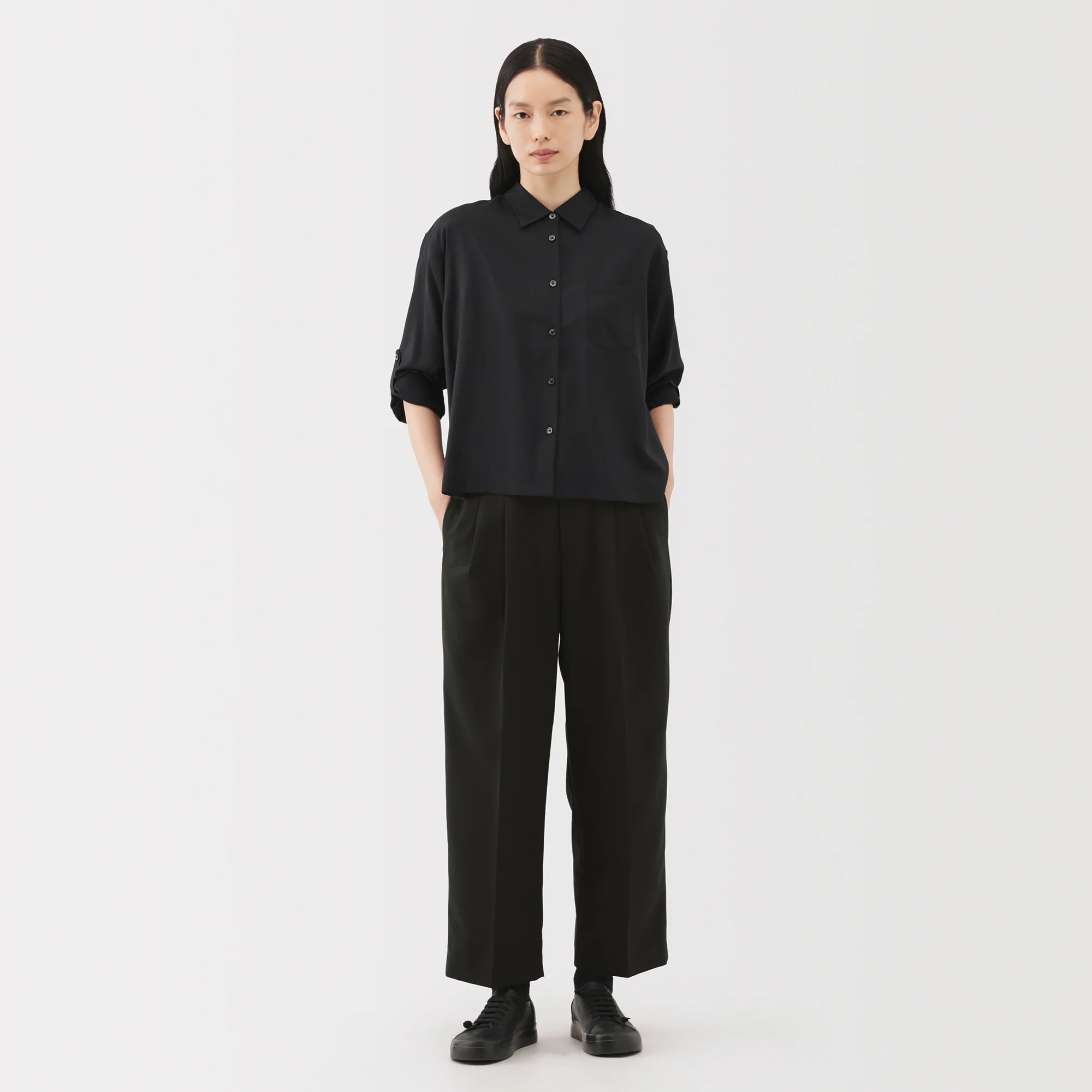 Labo Polyester Twill Wide Pants - Image 13