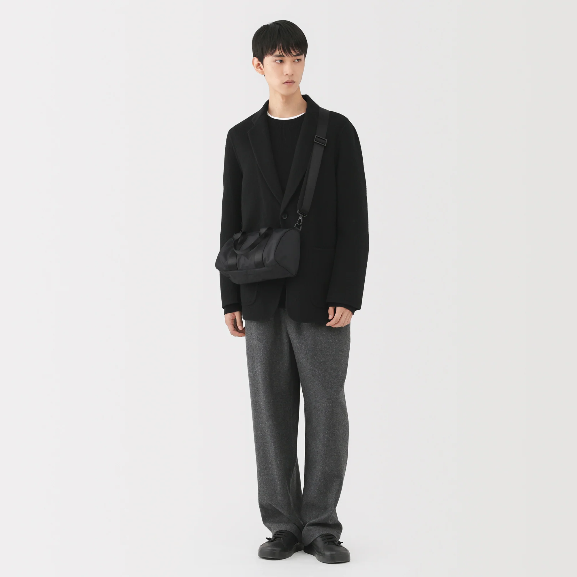 Labo Recycled Nylon Mini Boston Bag - Image 8