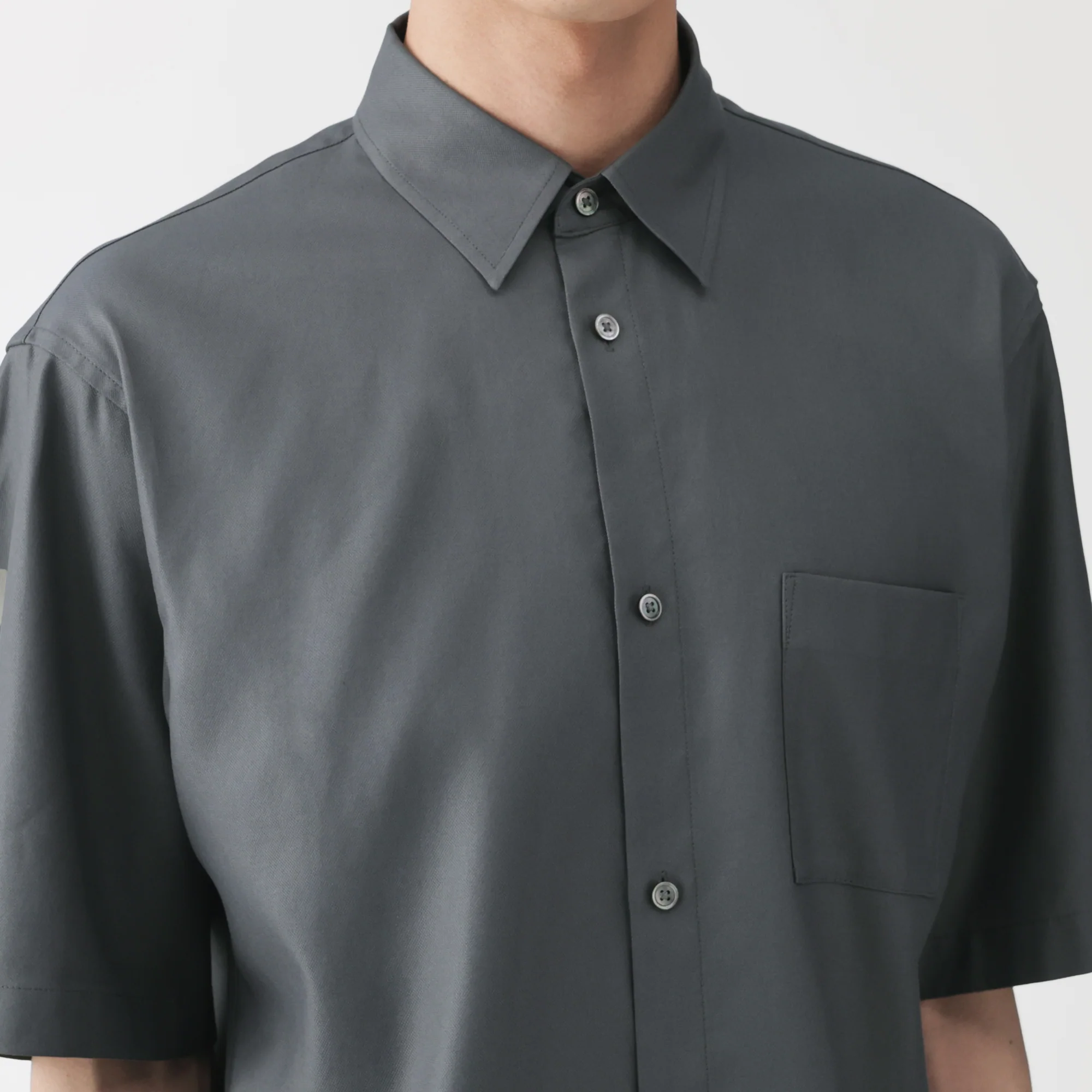 Labo Washi Blend Dobby Weave Shirt - Image 7